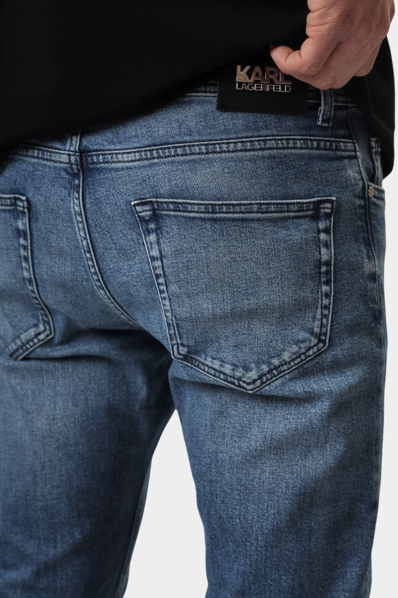 551854_265840 Брюки джинсовые Karl Lagerfeld Синий
