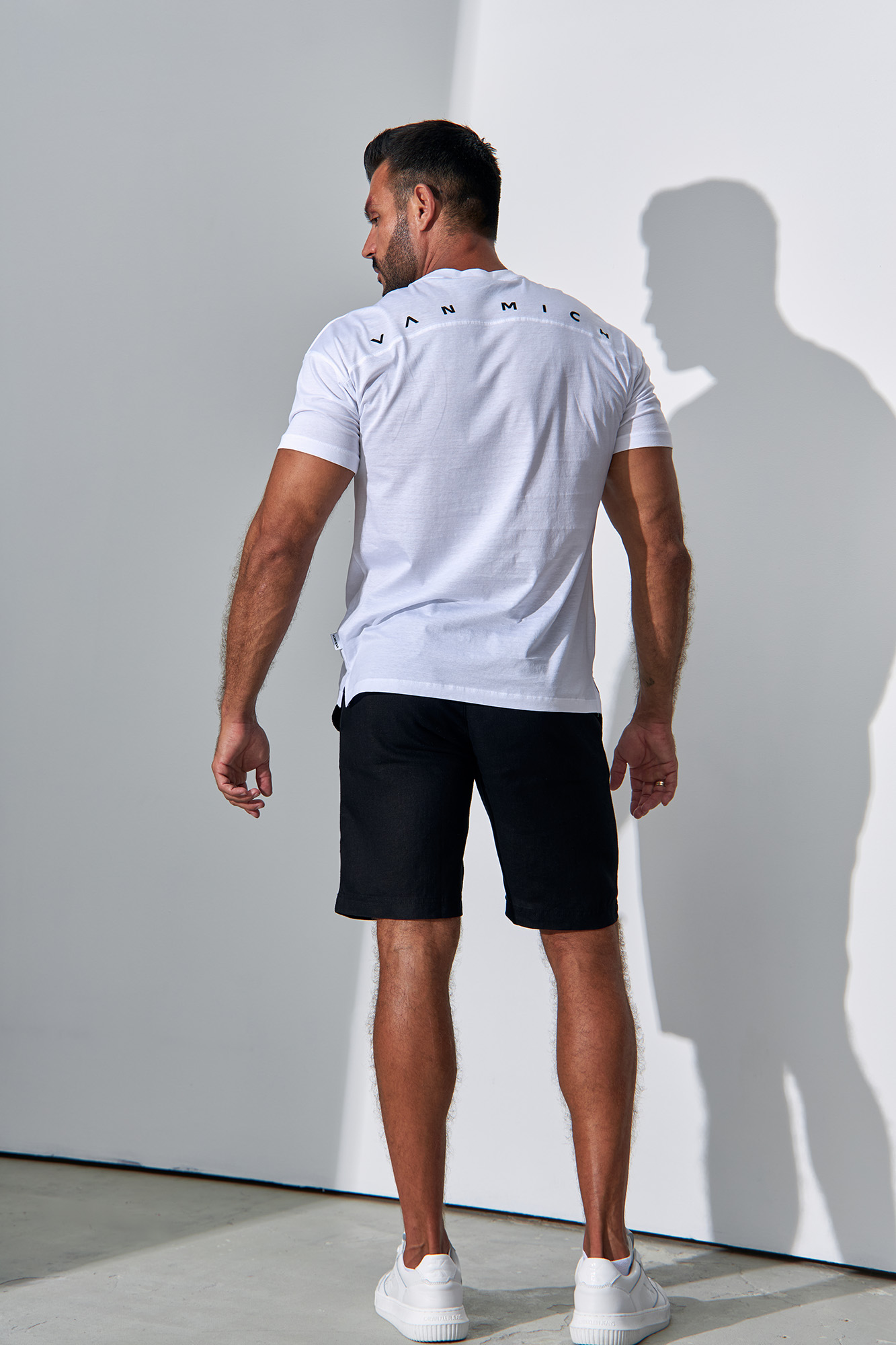 VM-231-55-072 Шорты льняные Van Mich Черный