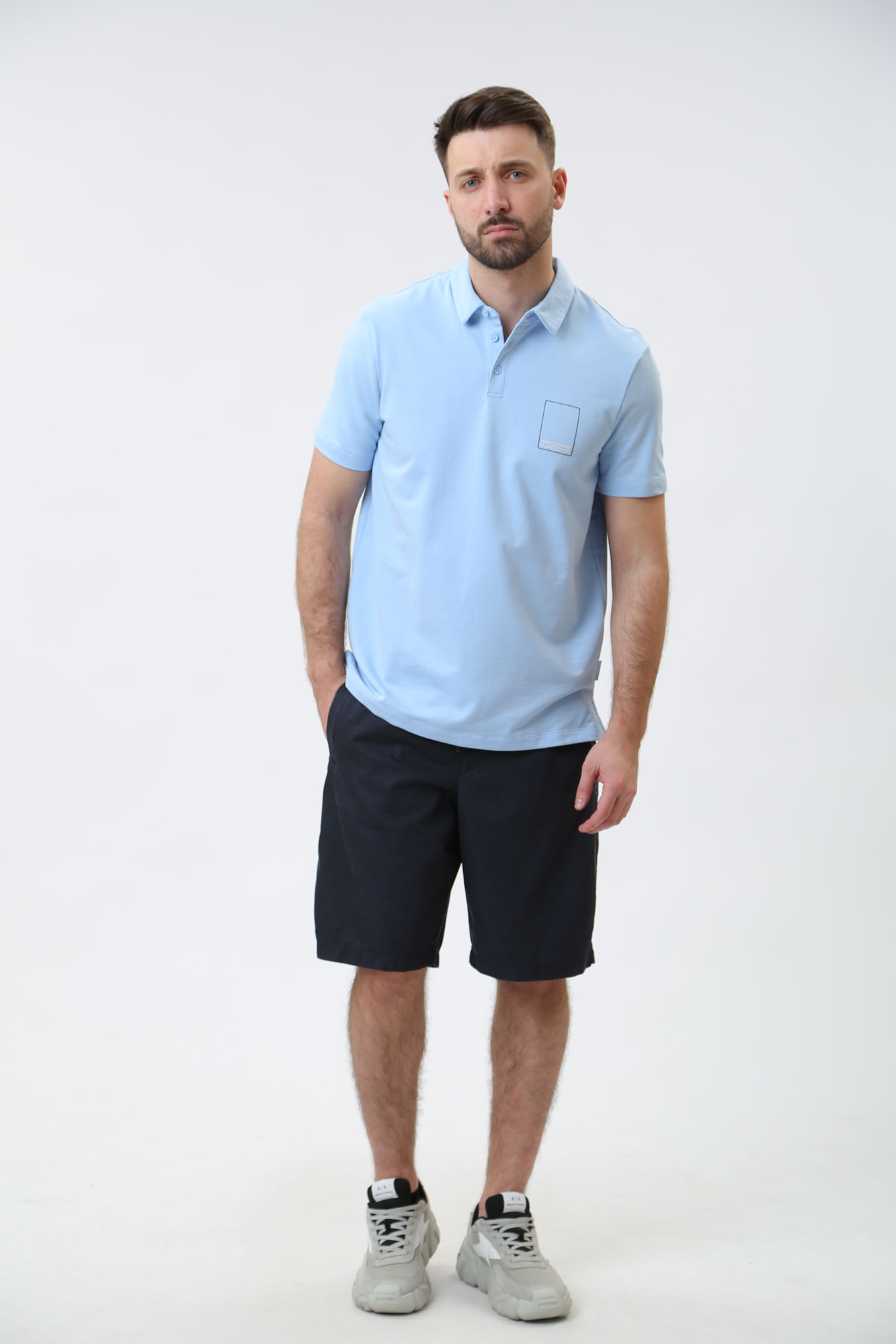 3DZFHJ_ZJXMZ Поло Armani Exchange Синий