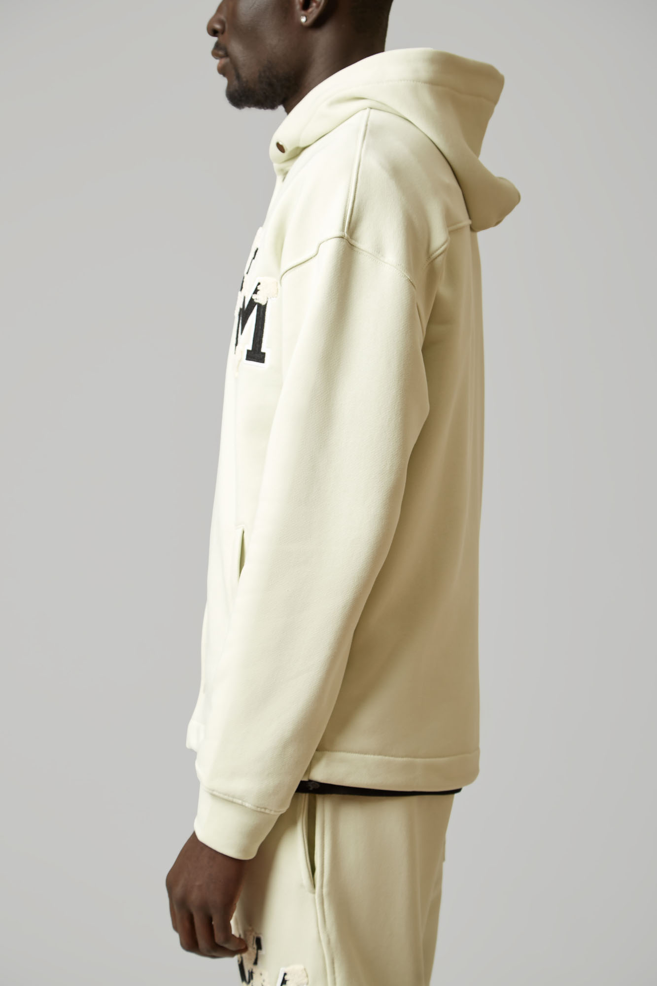 Толстовка с капюшоном Van Mich Бежевый