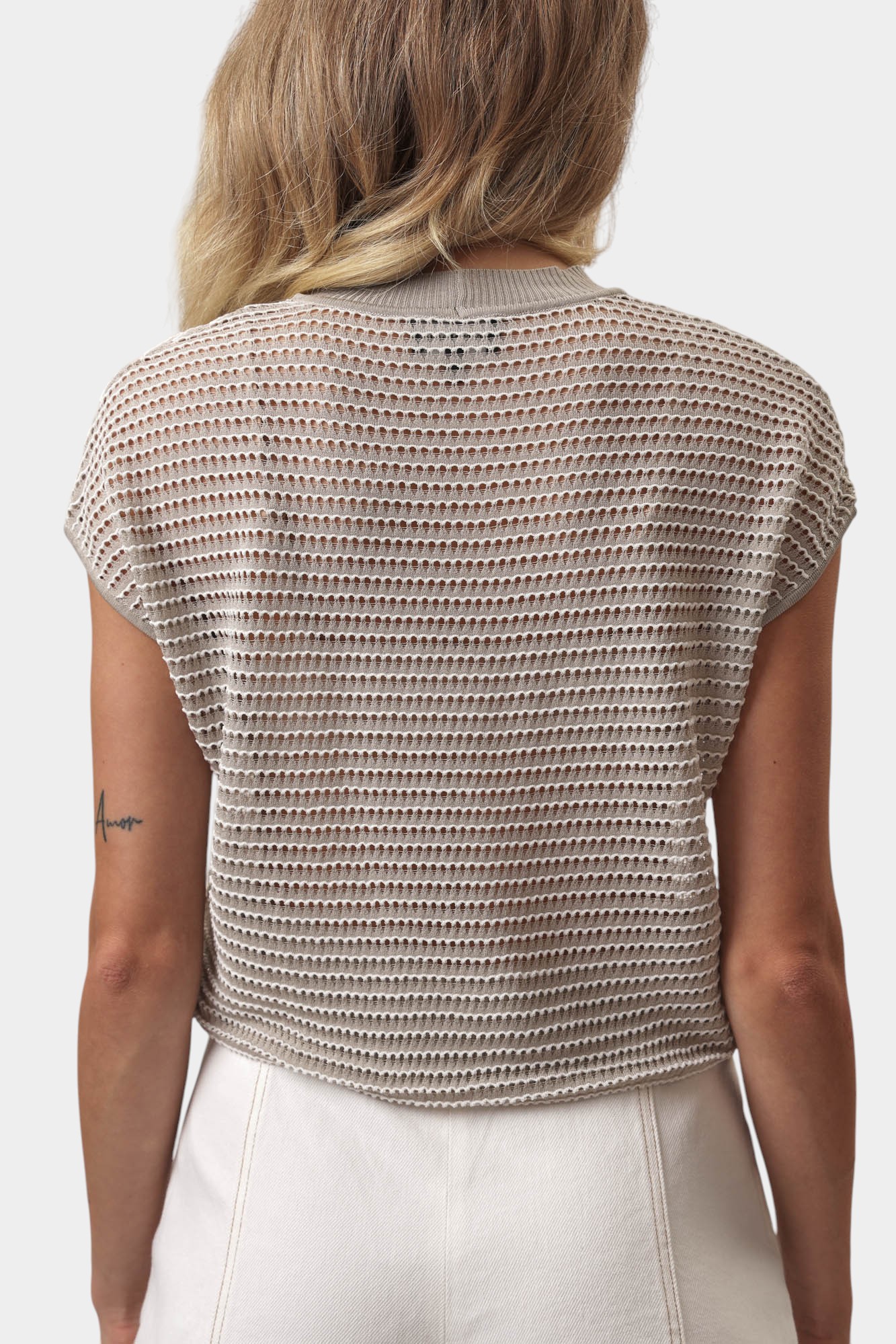 EW001665_AF15884 кроп-топ emporio armani 