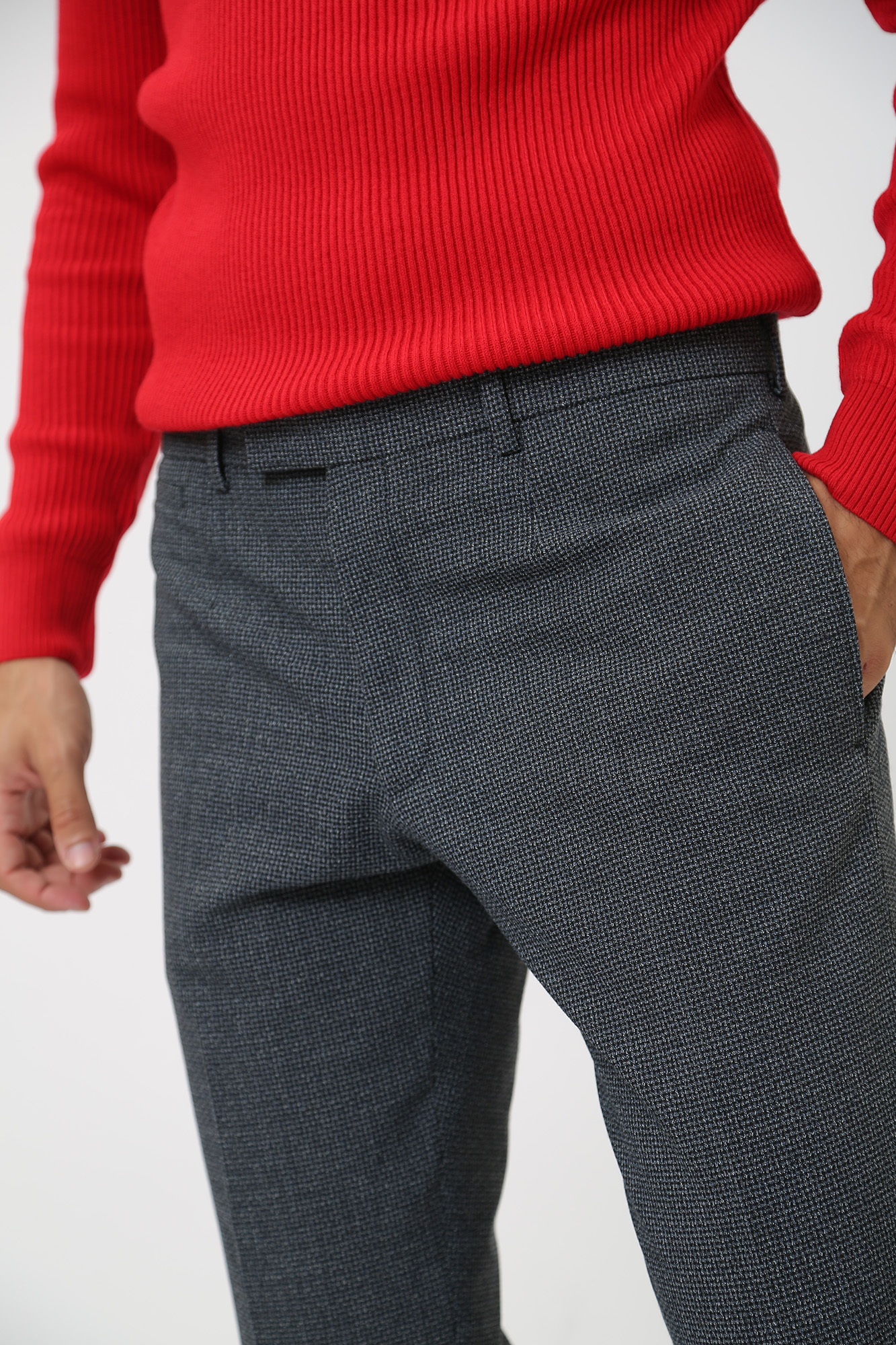 30034024_10014521 Брюки классические Strellson Синий