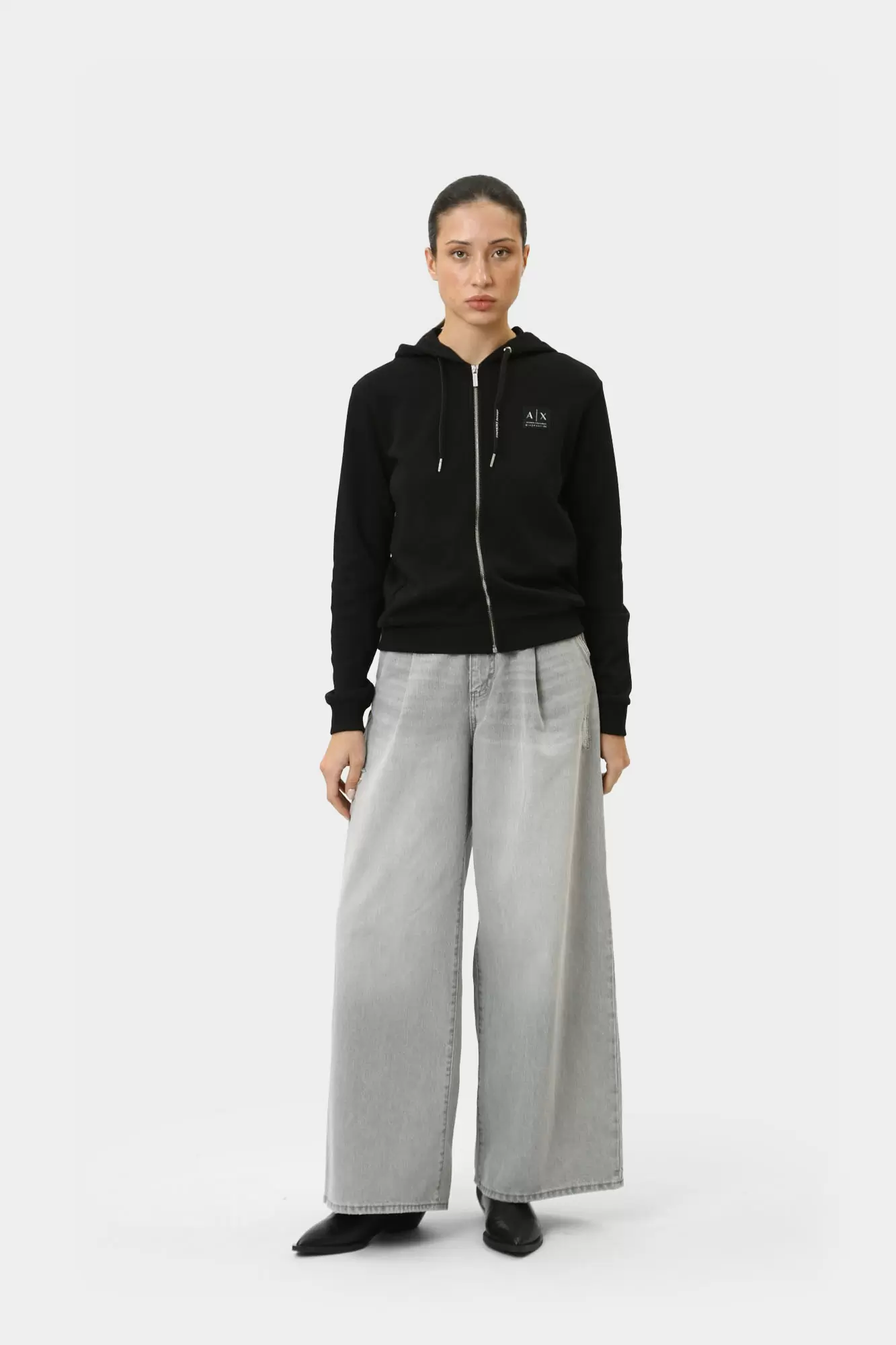 XW000082_AF10172 толстовка с капюшоном armani exchange 