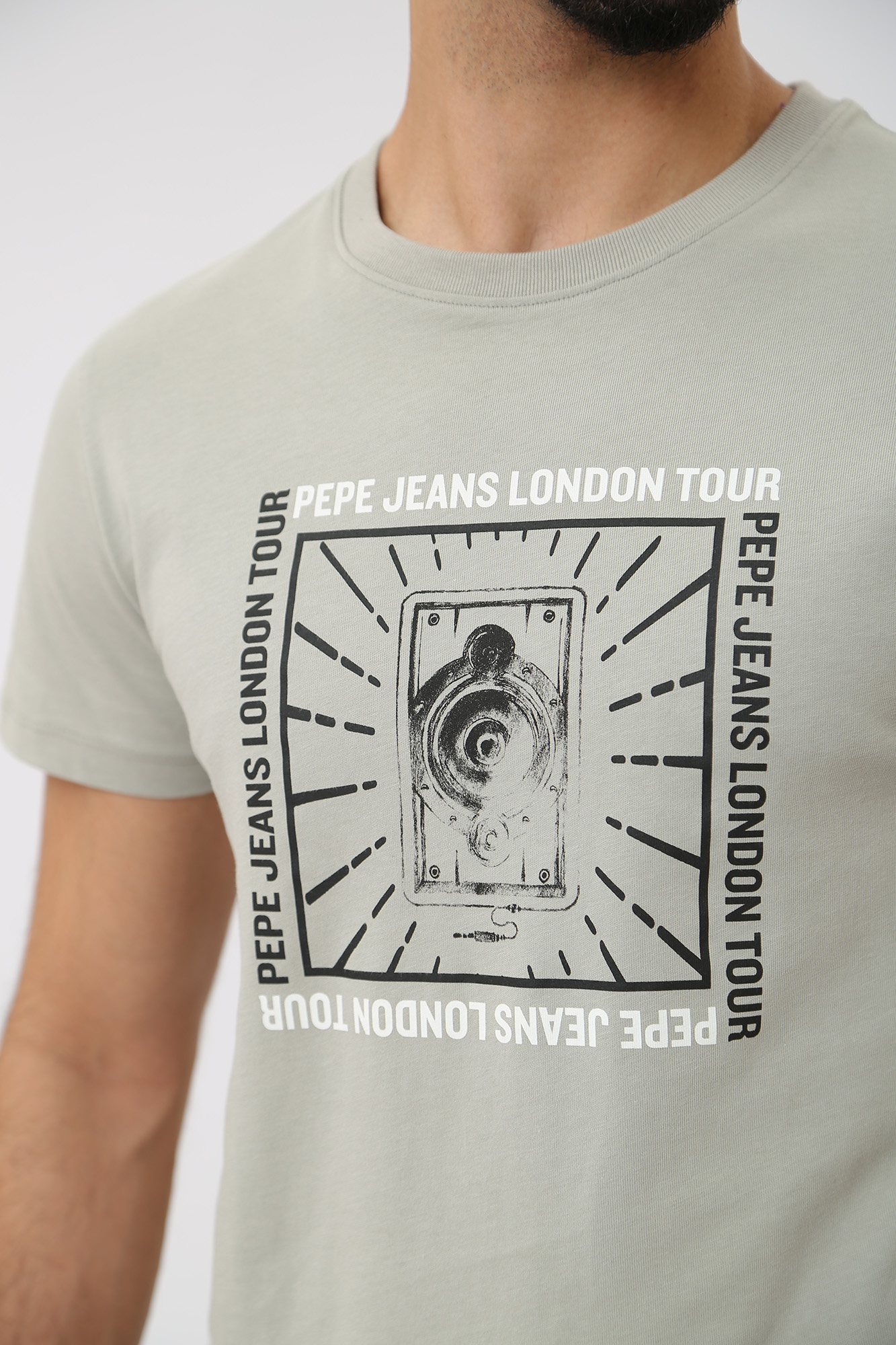 PM509225 Футболка Pepe Jeans Зеленый