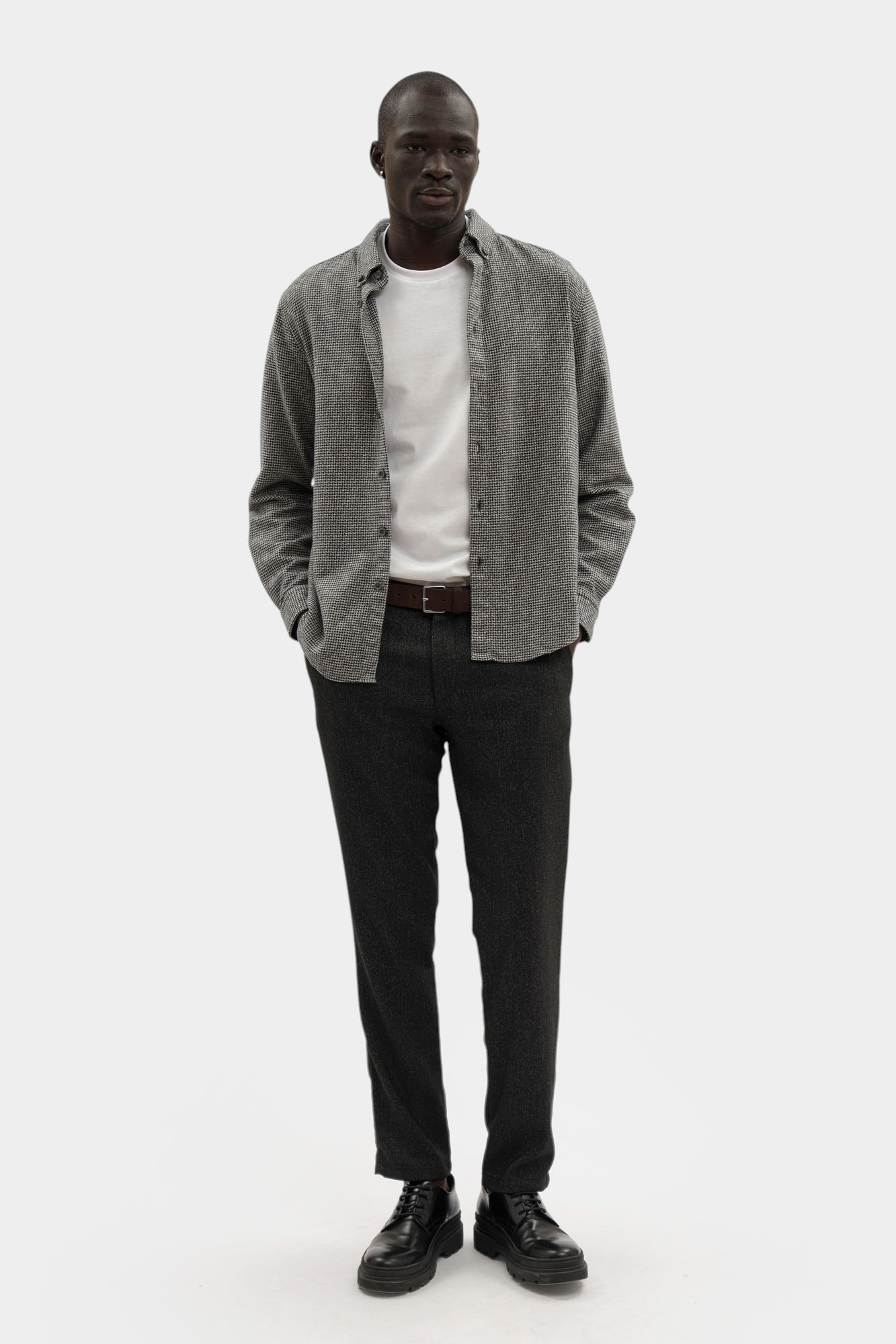 30048354_10020471 Рубашка Strellson Серый