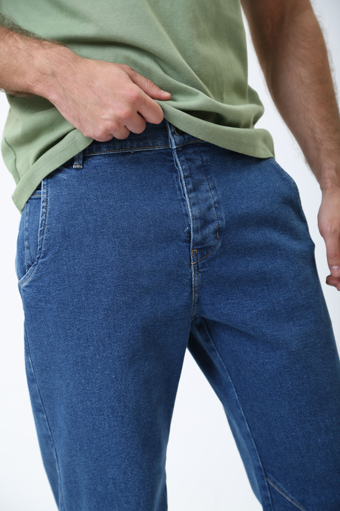 1014880-5000 Джинсы Toledo Loose  Mustang Синий