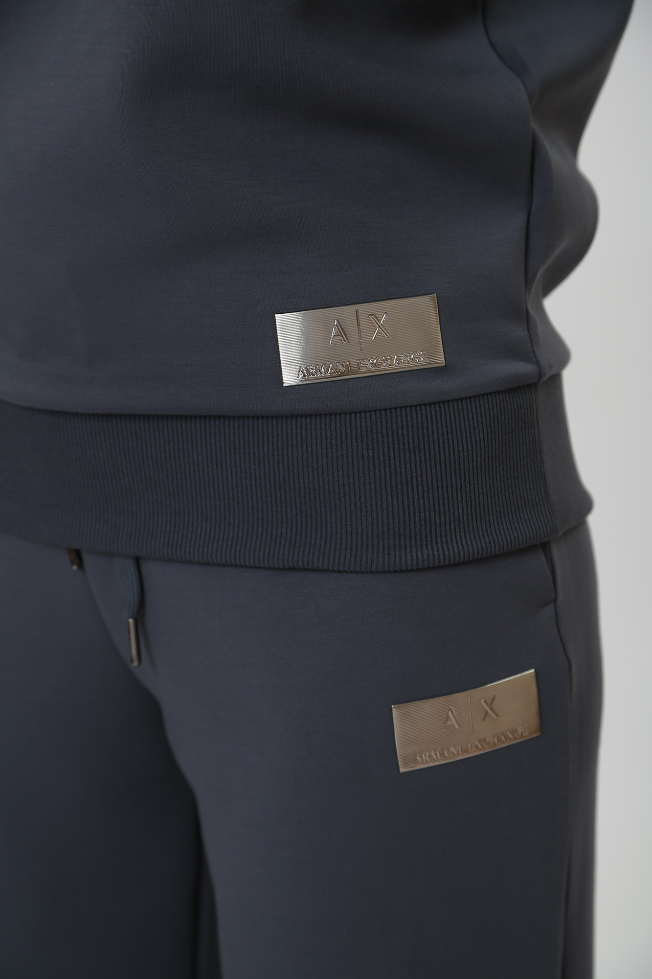 Худи Armani Exchange Серый