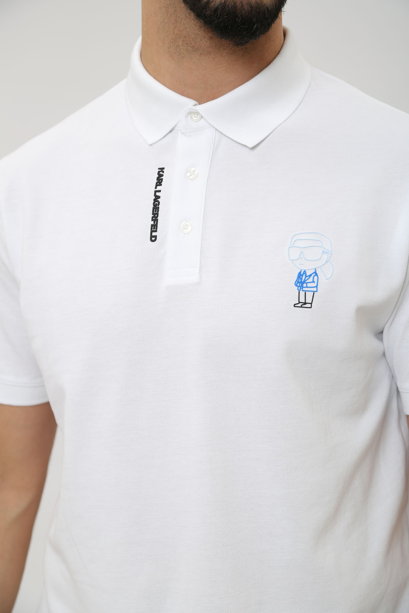 541233_745401 Поло Karl Lagerfeld Белый