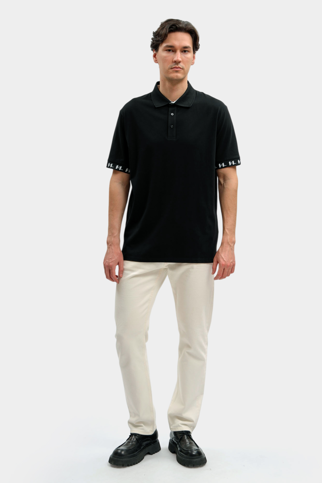 562221_745020 Поло Karl Lagerfeld Черный