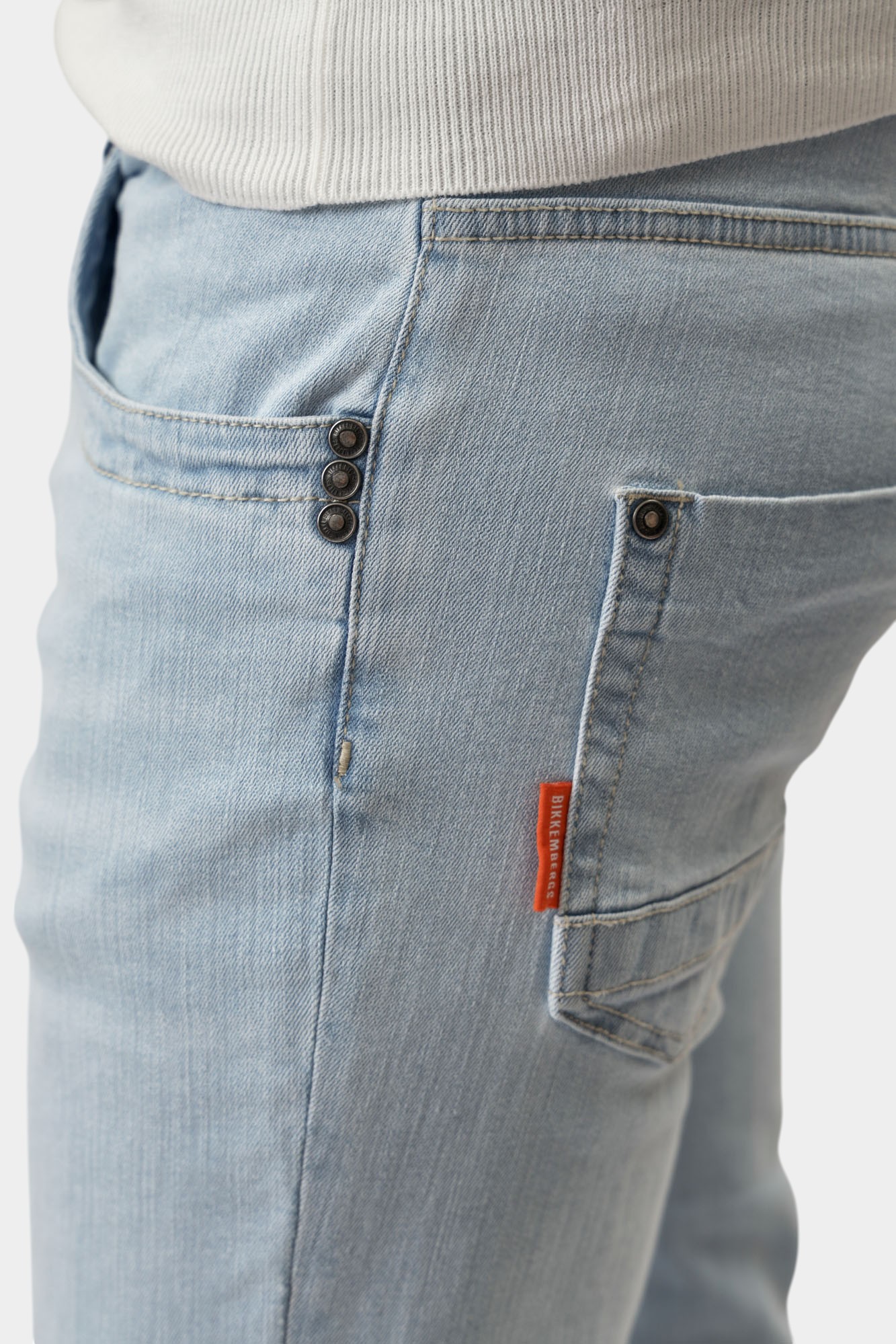 BMD0825S Брюки джинсовые Bikkembergs Синий