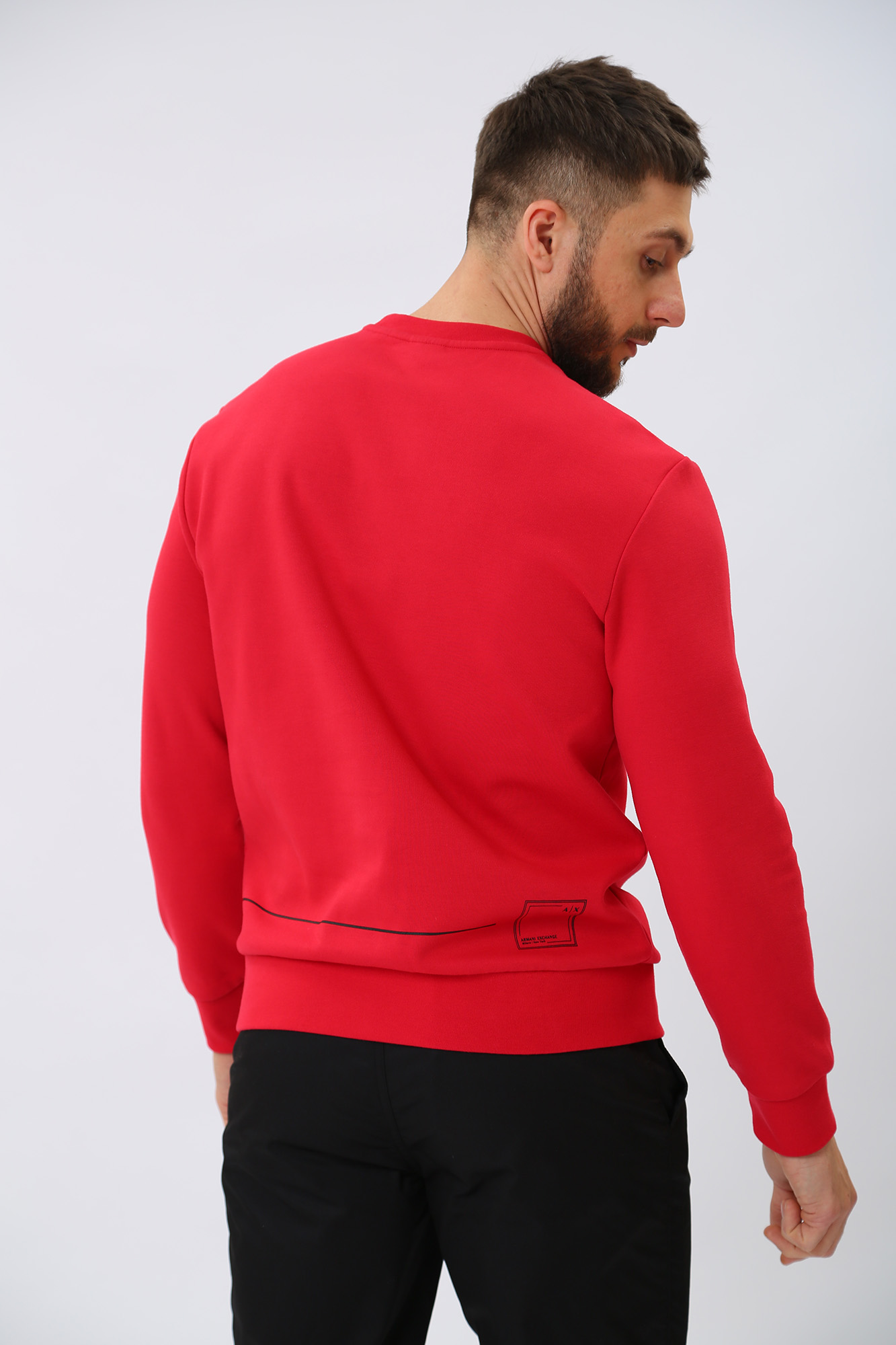 3RZMBC_ZJCAZ Свитшот Armani Exchange Красный