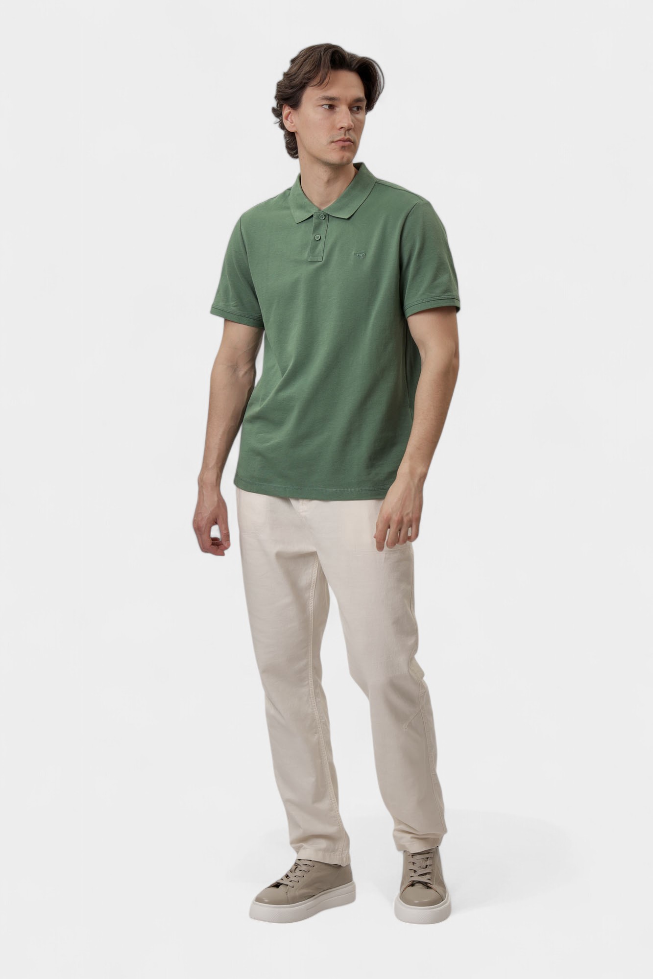 1016293 Поло Mustang Зеленый