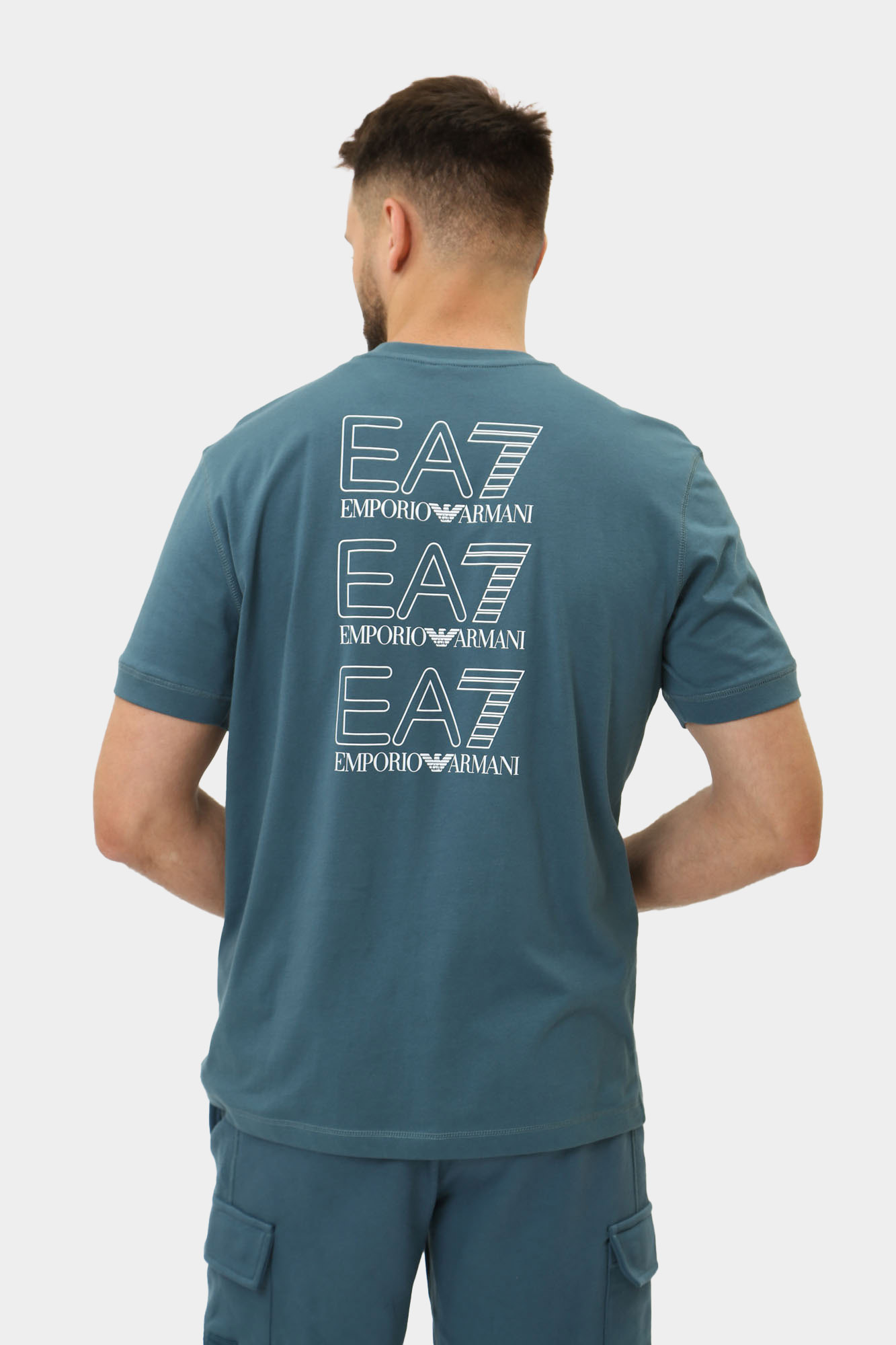 3DUT02_PJTJZ_1821 Футболка EA7 Зеленый