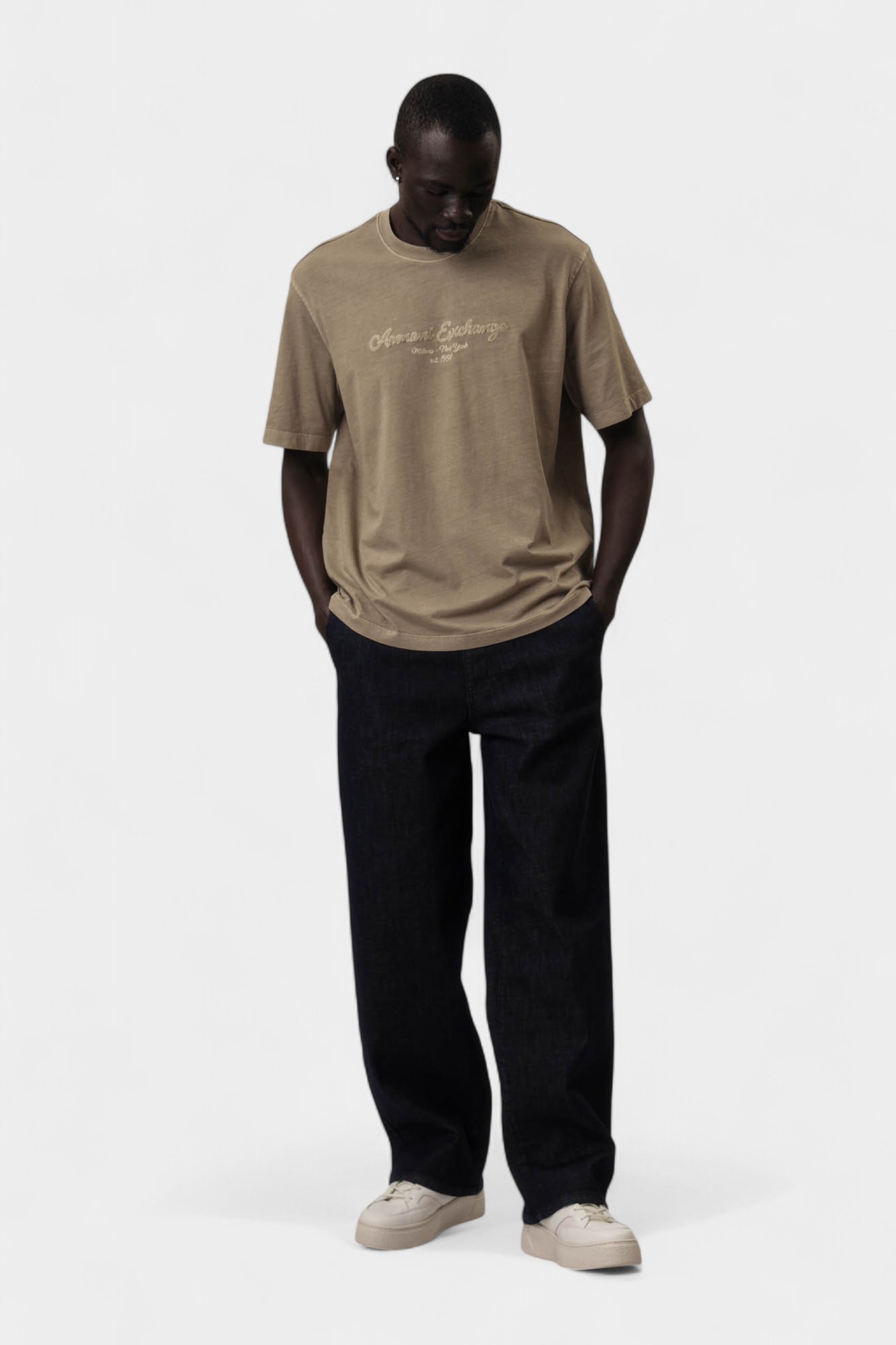 XM000385_AF12284 Брюки джинсовые Armani Exchange Голубой