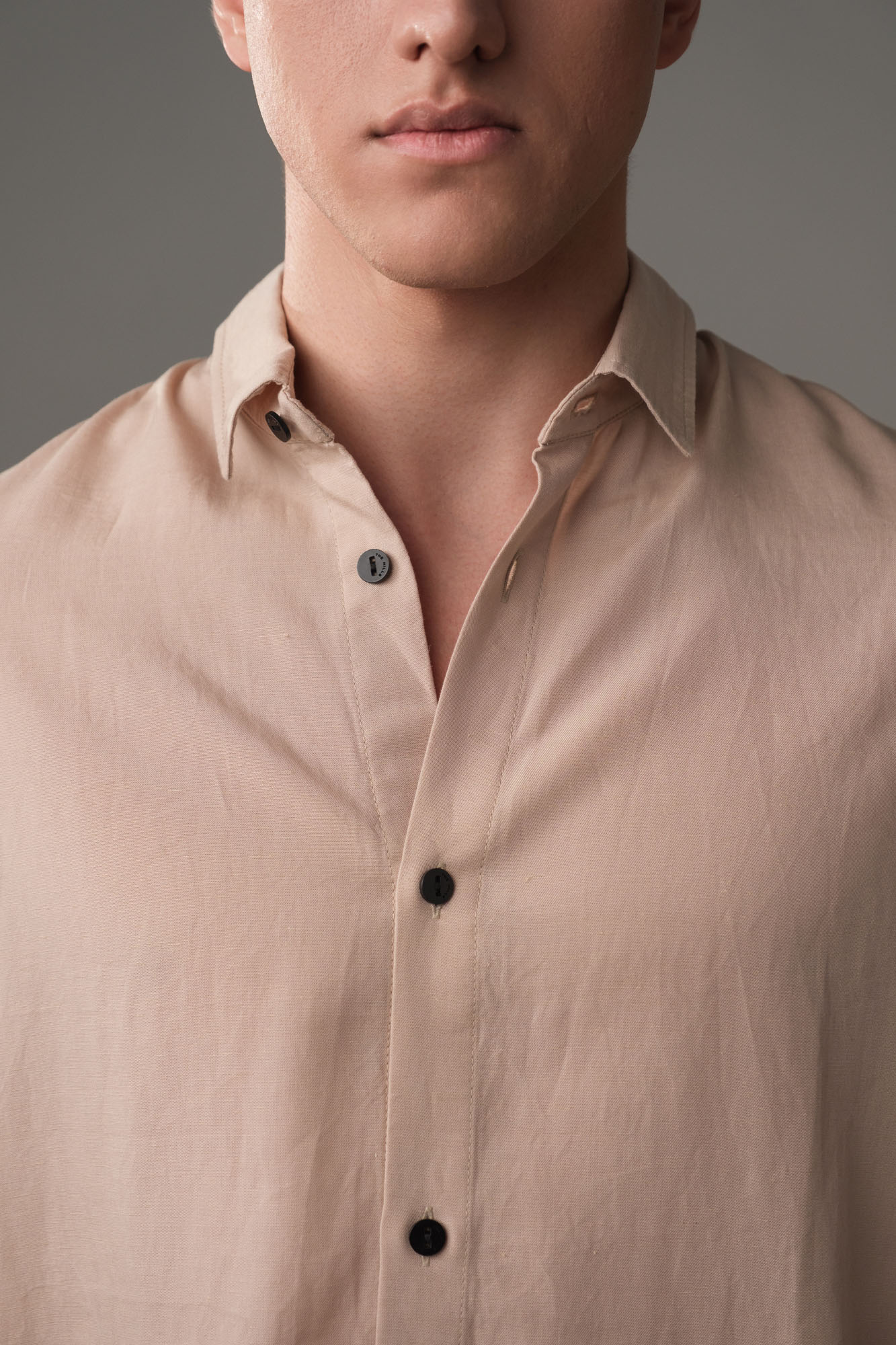 M-251-TH-56-0102 Рубашка с коротким рукавом The Hills Бежевый