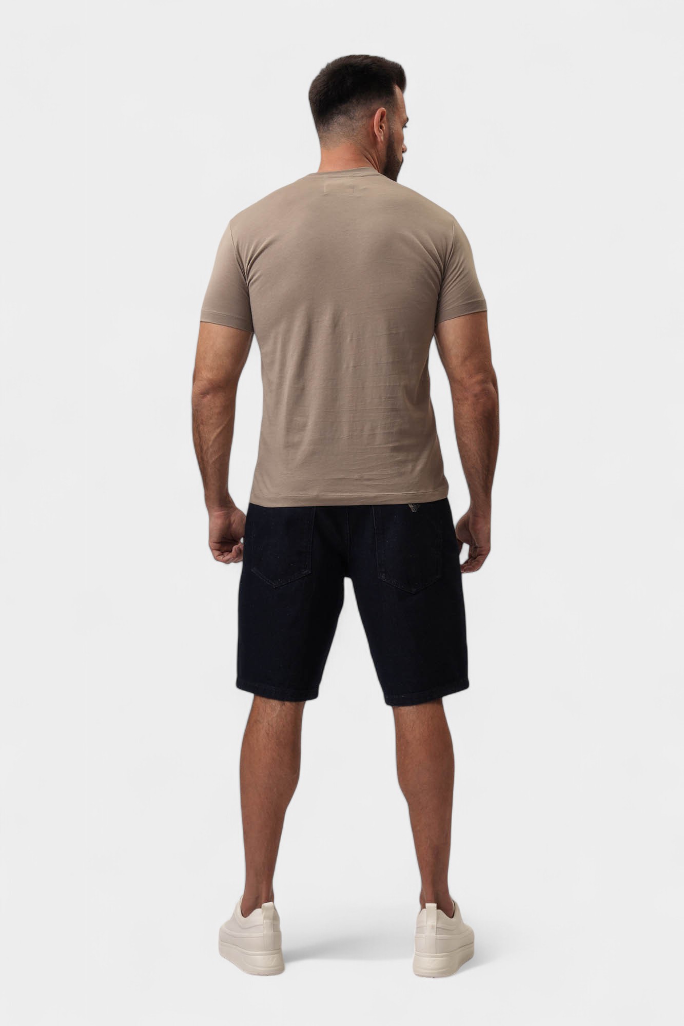 8N1TN5_1JPZZ_M6118 Футболка Emporio Armani Бежевый