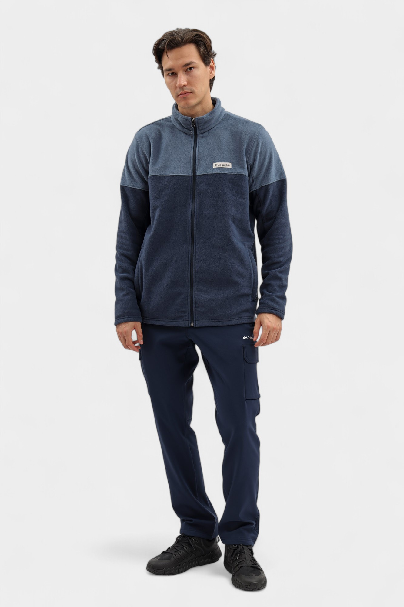 1907751 Куртка трикотажная Columbia Синий