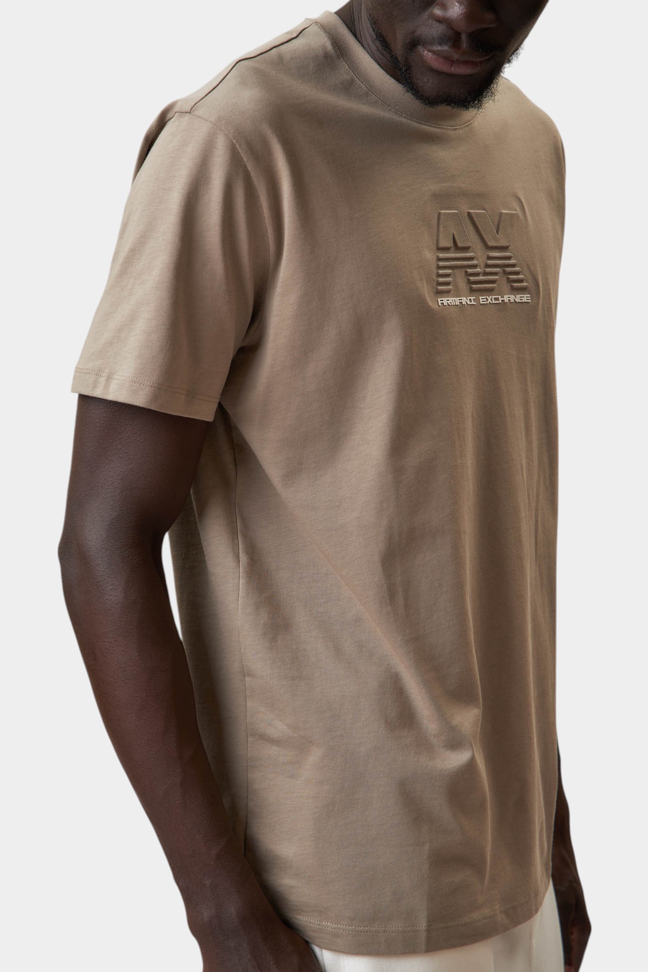 XM000544_AF10361 Футболка Armani Exchange Коричневый