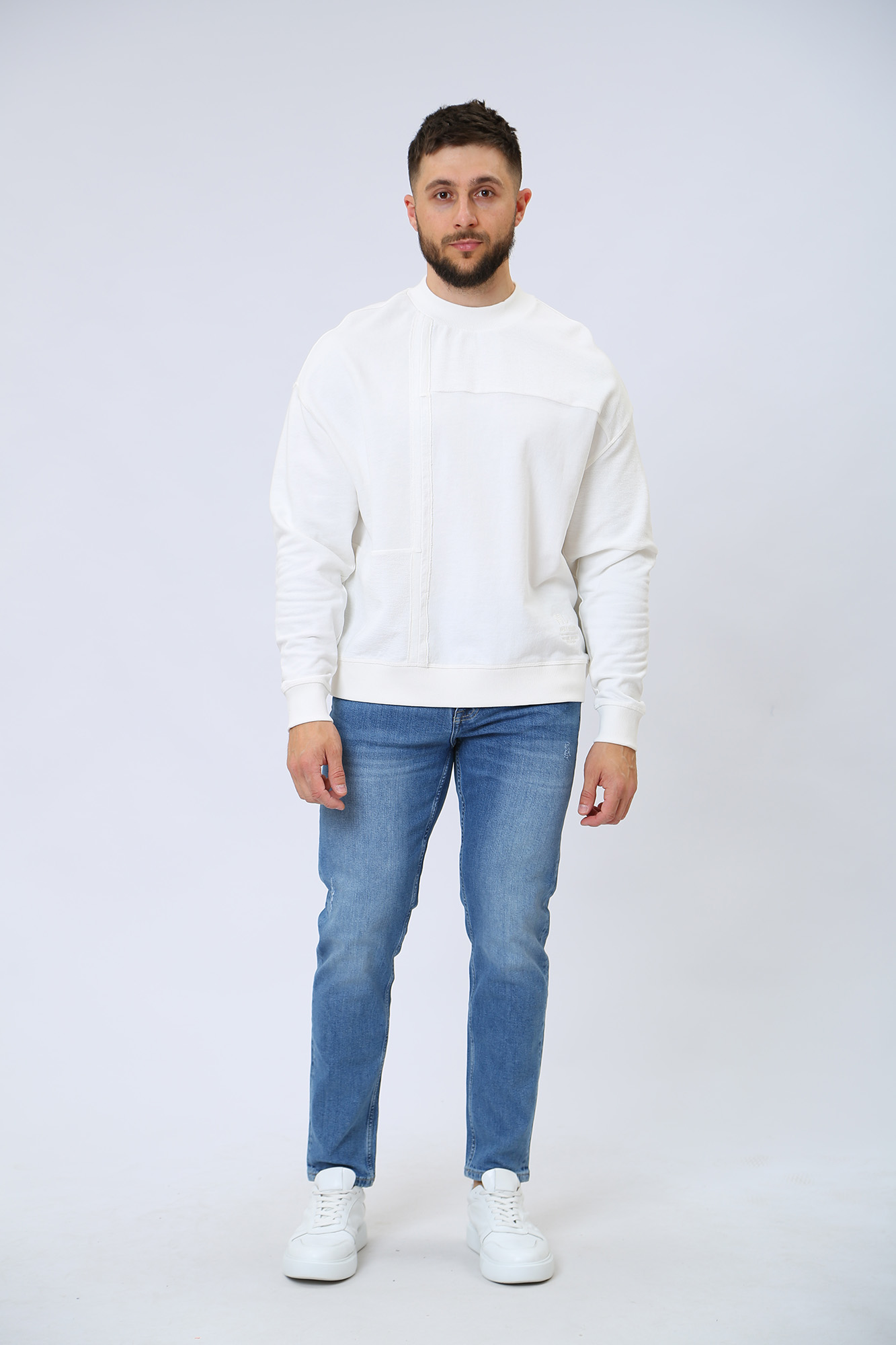 1013438-5000 Джинсы Denver Cropped Mustang Синий