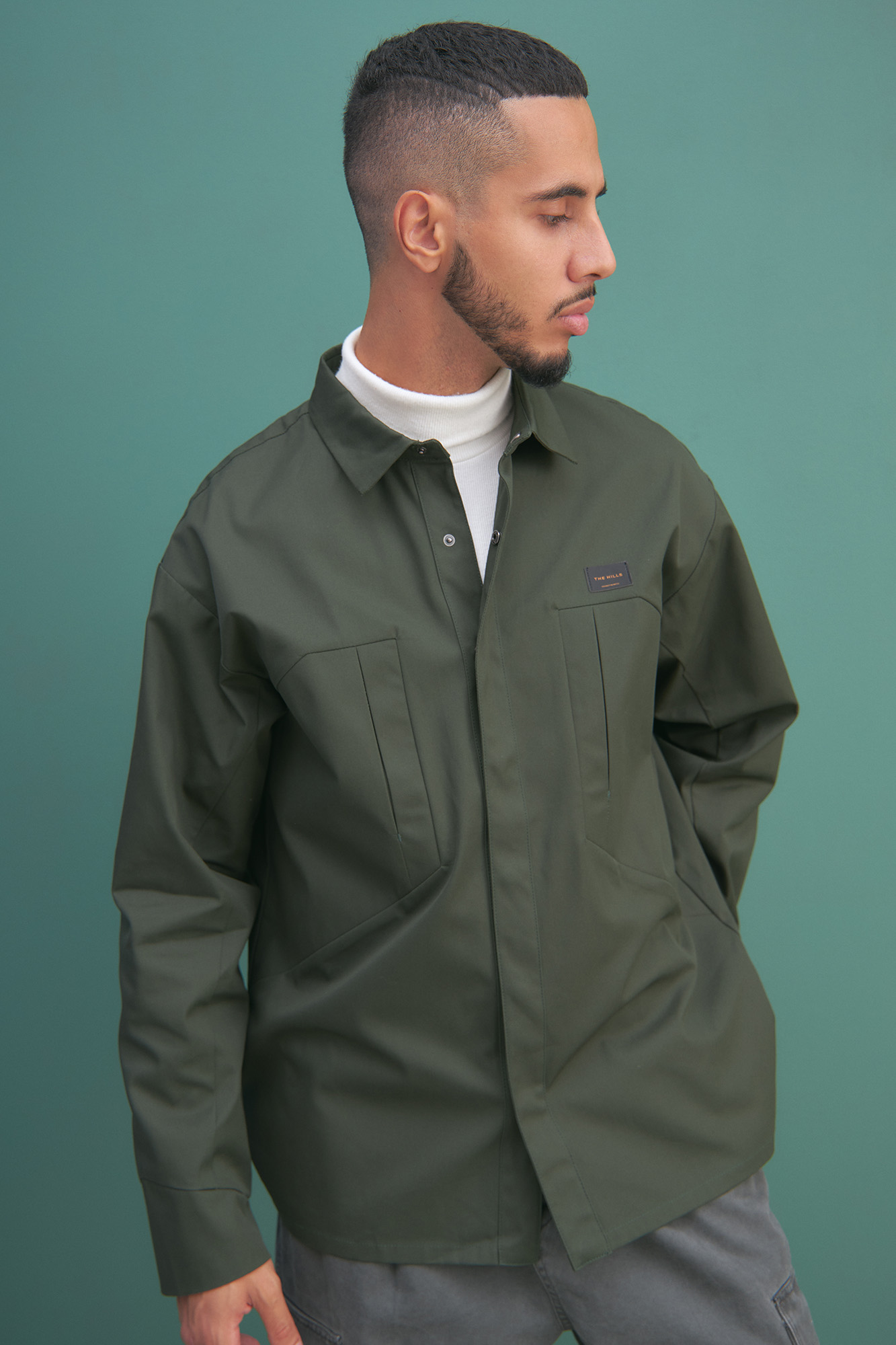 M-232-TH-56-0094 Ветровка The Hills Зеленый