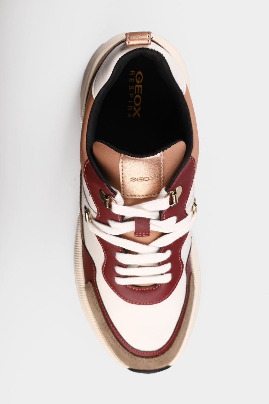 D36UFE02254 Кроссовки Geox Коричневый