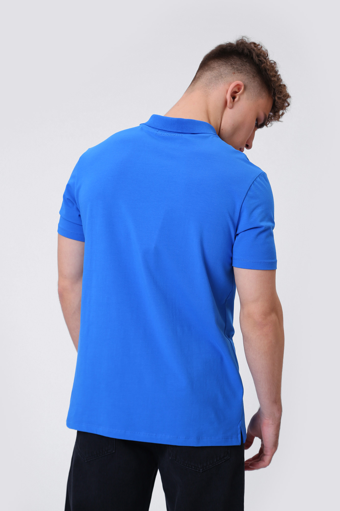 531221_745082 Поло Karl Lagerfeld Голубой