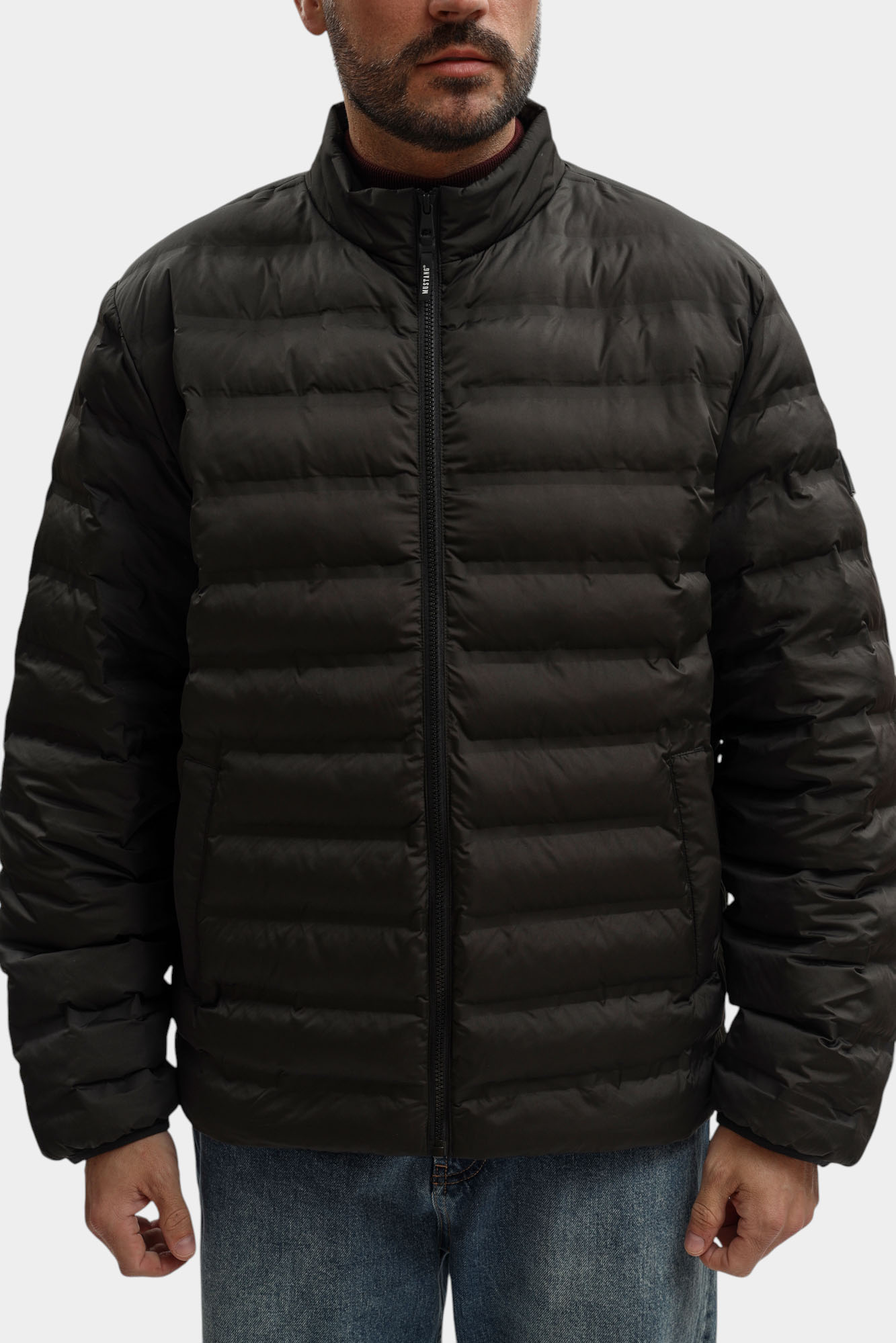 1017519 Куртка легкая Mustang Черный