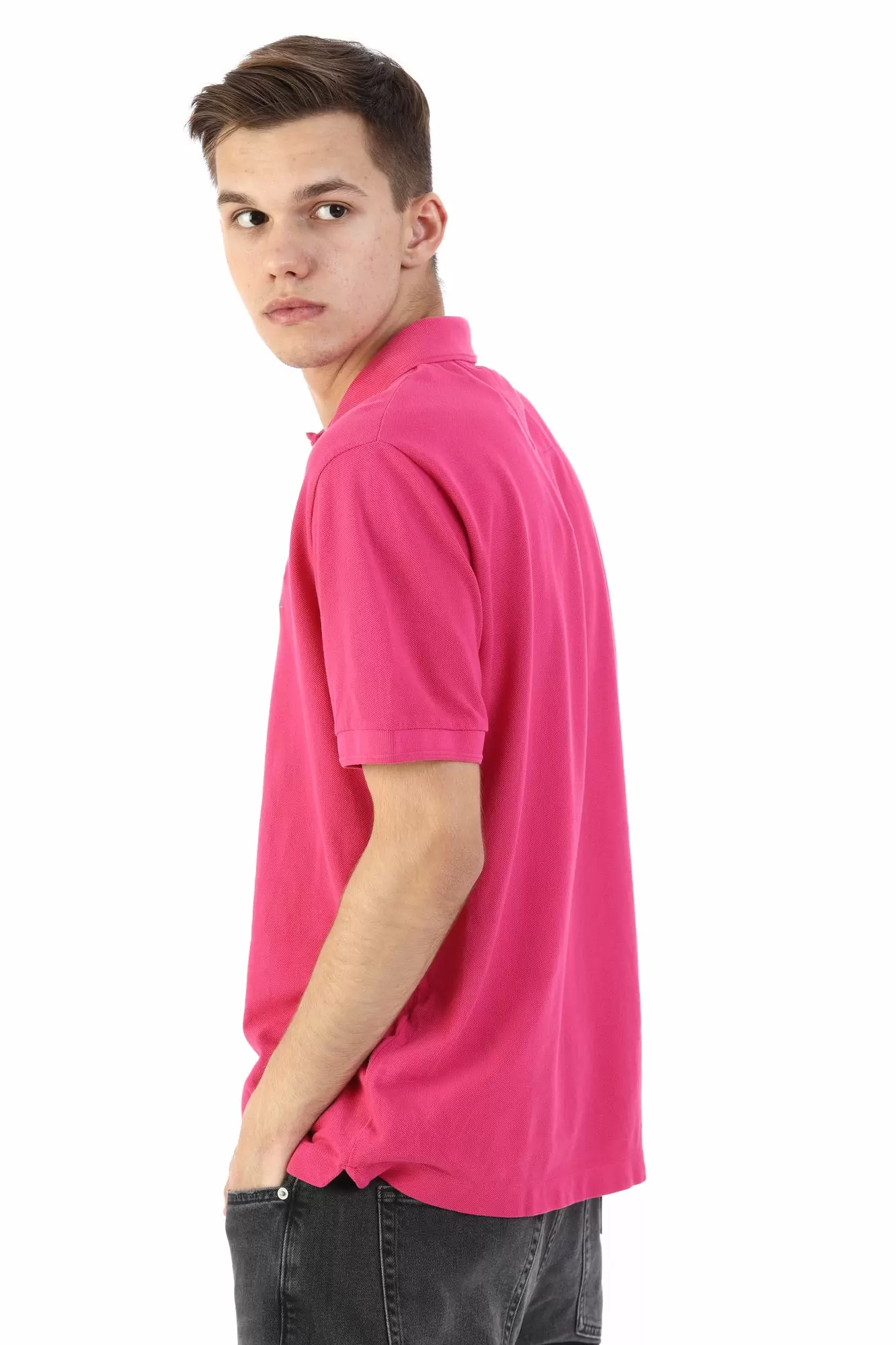 J30J306404_ Поло Calvin Klein Jeans Розовый