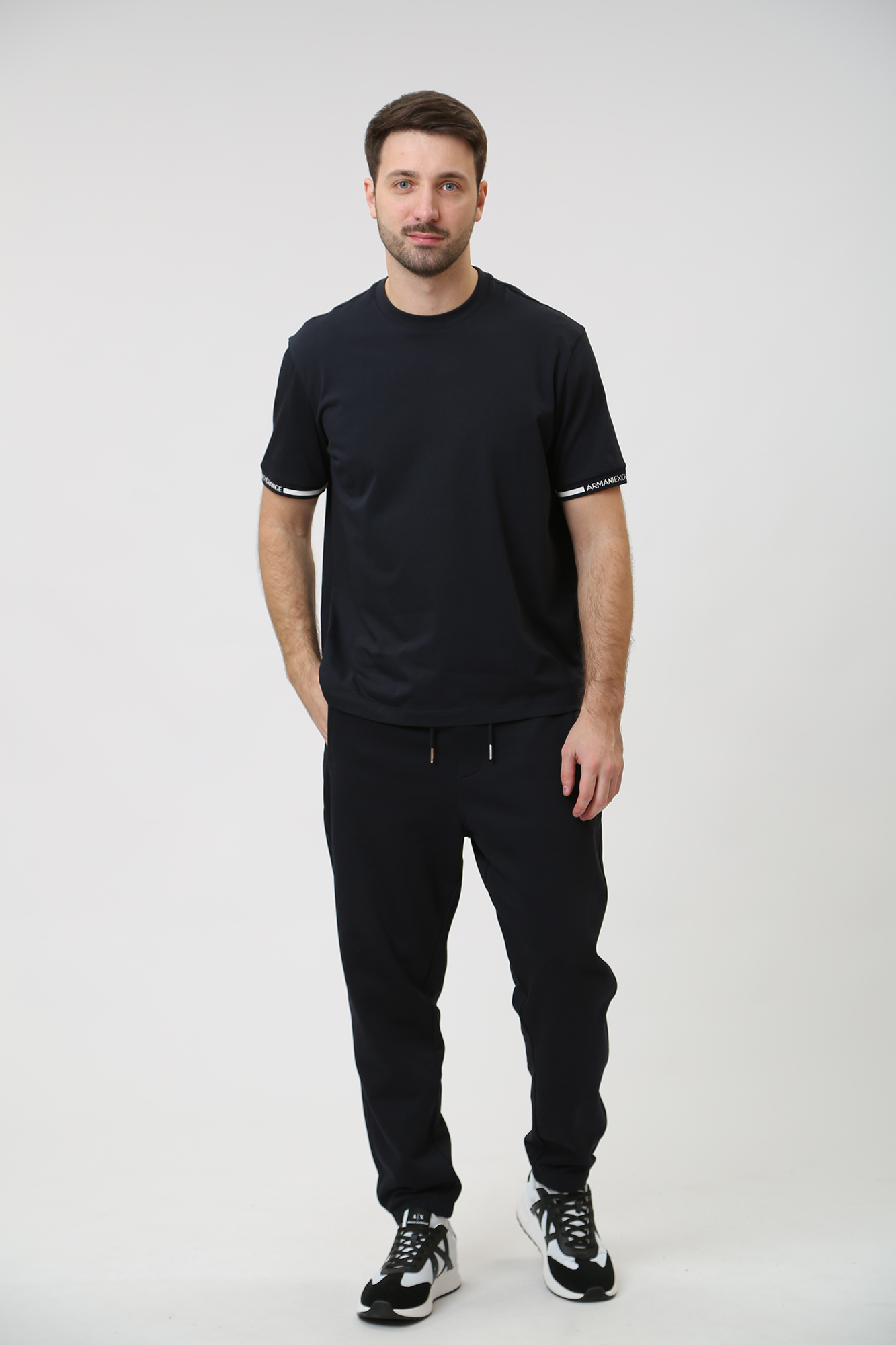 3DZPLF_ZJ4XZ Брюки спортивные Armani Exchange Синий