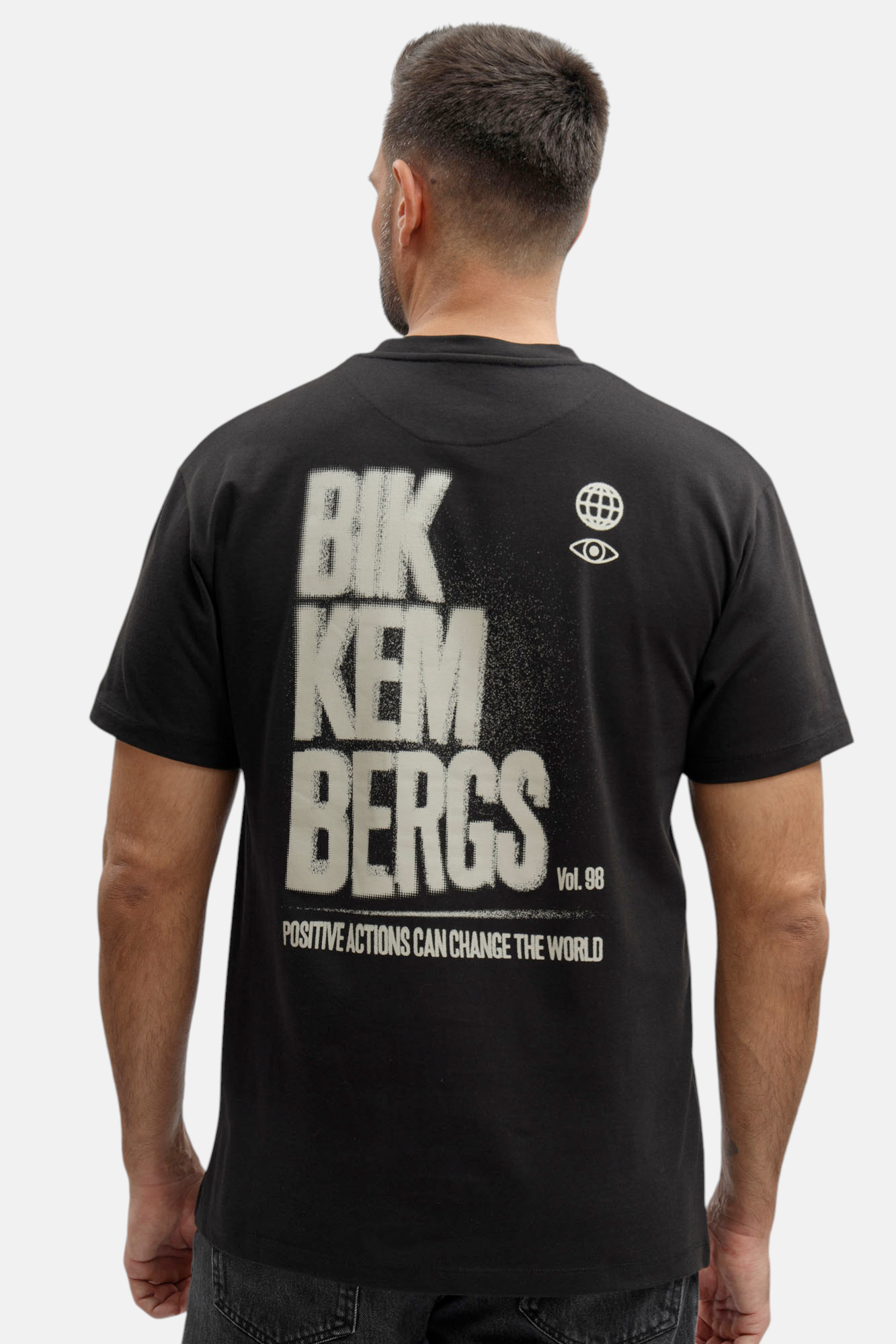 BMT1569 Футболка Bikkembergs Черный