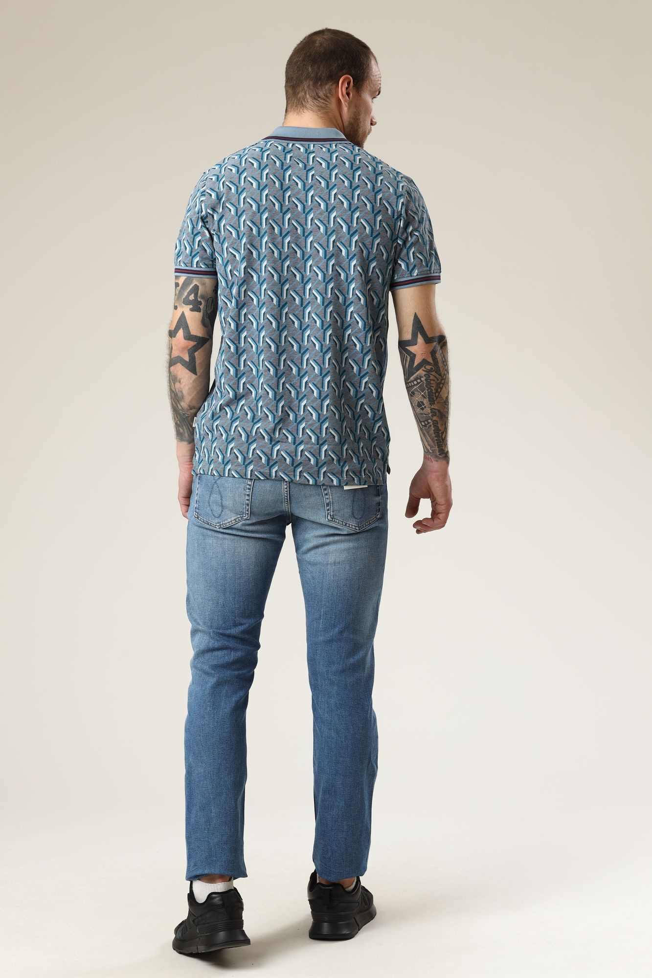 J30J317214_ Джинсы STRAIGHT Calvin Klein Jeans Голубой