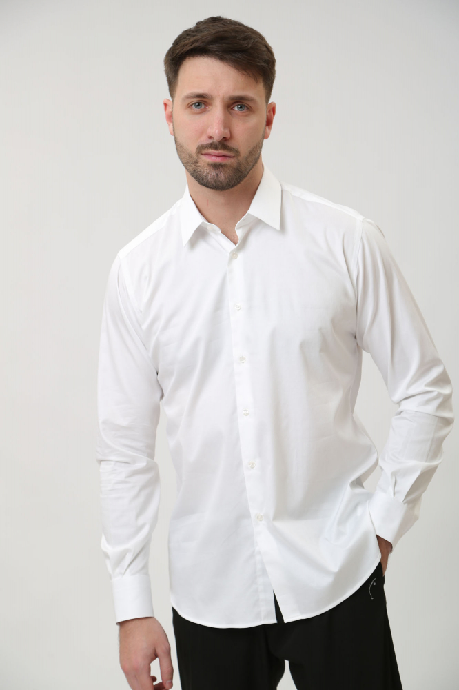 Брюки Strellson Хлопок Синий