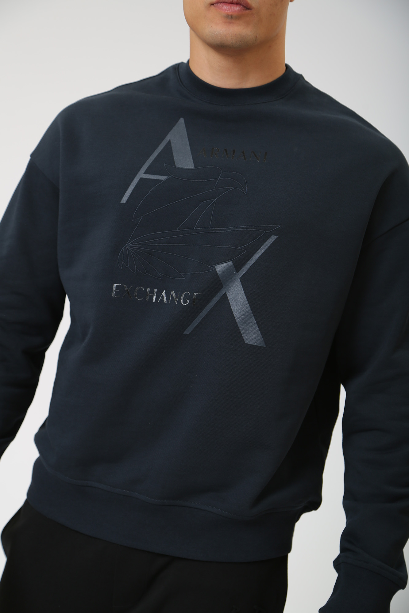 6RZMAM_ZJ9KZ Свитшот Armani Exchange Синий