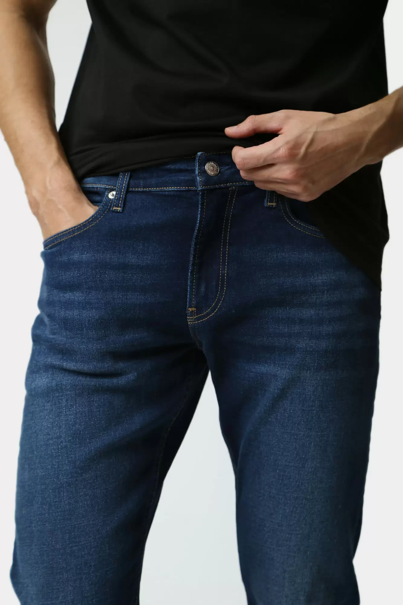 J30J325980 Брюки джинсовые Calvin Klein Jeans Синий
