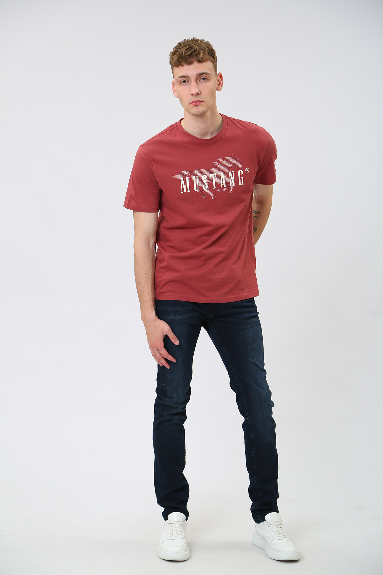 1012897-5000 Джинсы Frisco Mustang Синий