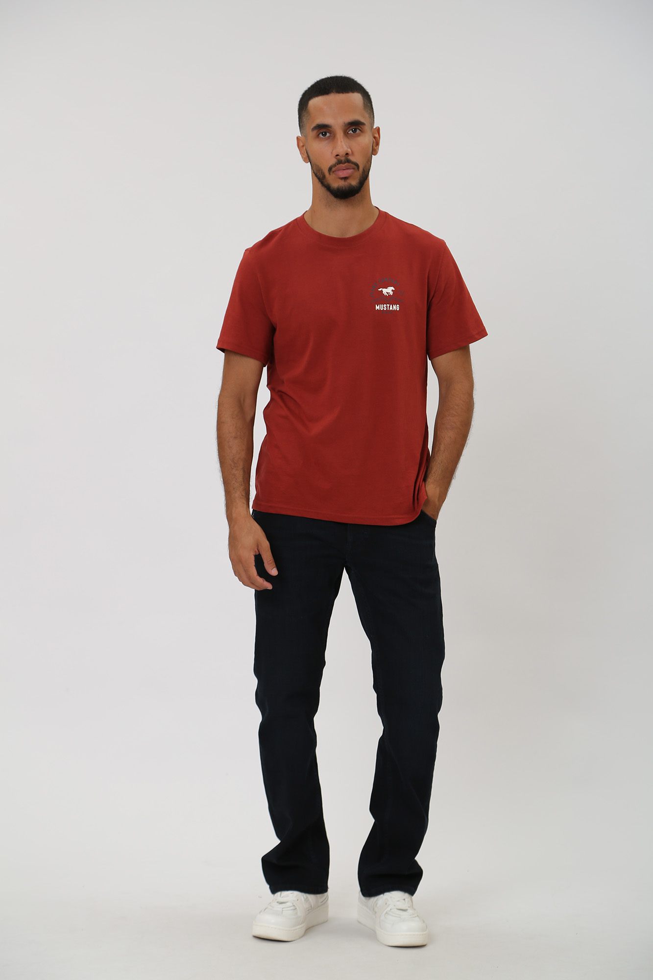 1013322-5000 Брюки джинсовые Mustang Черный