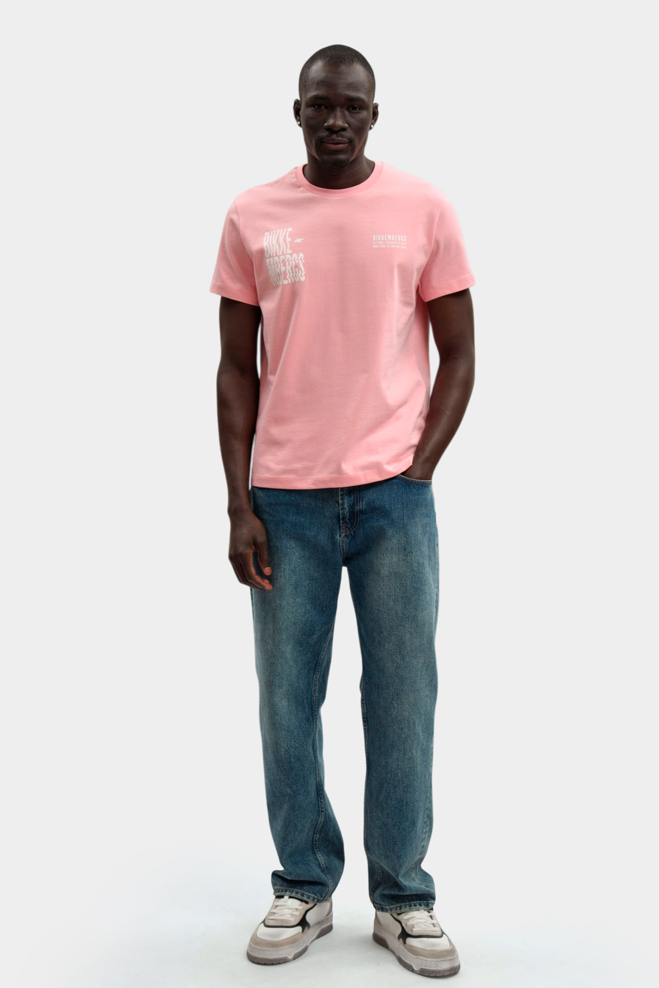 Футболка Bikkembergs Розовый