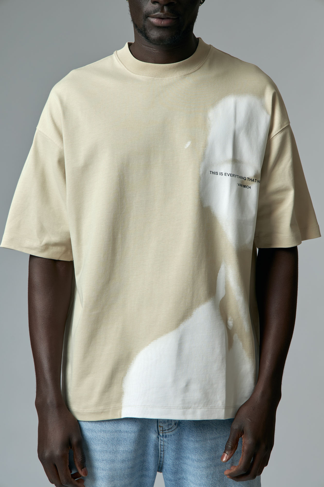 VM-ERK-22-419 Футболка Van Mich Бежевый
