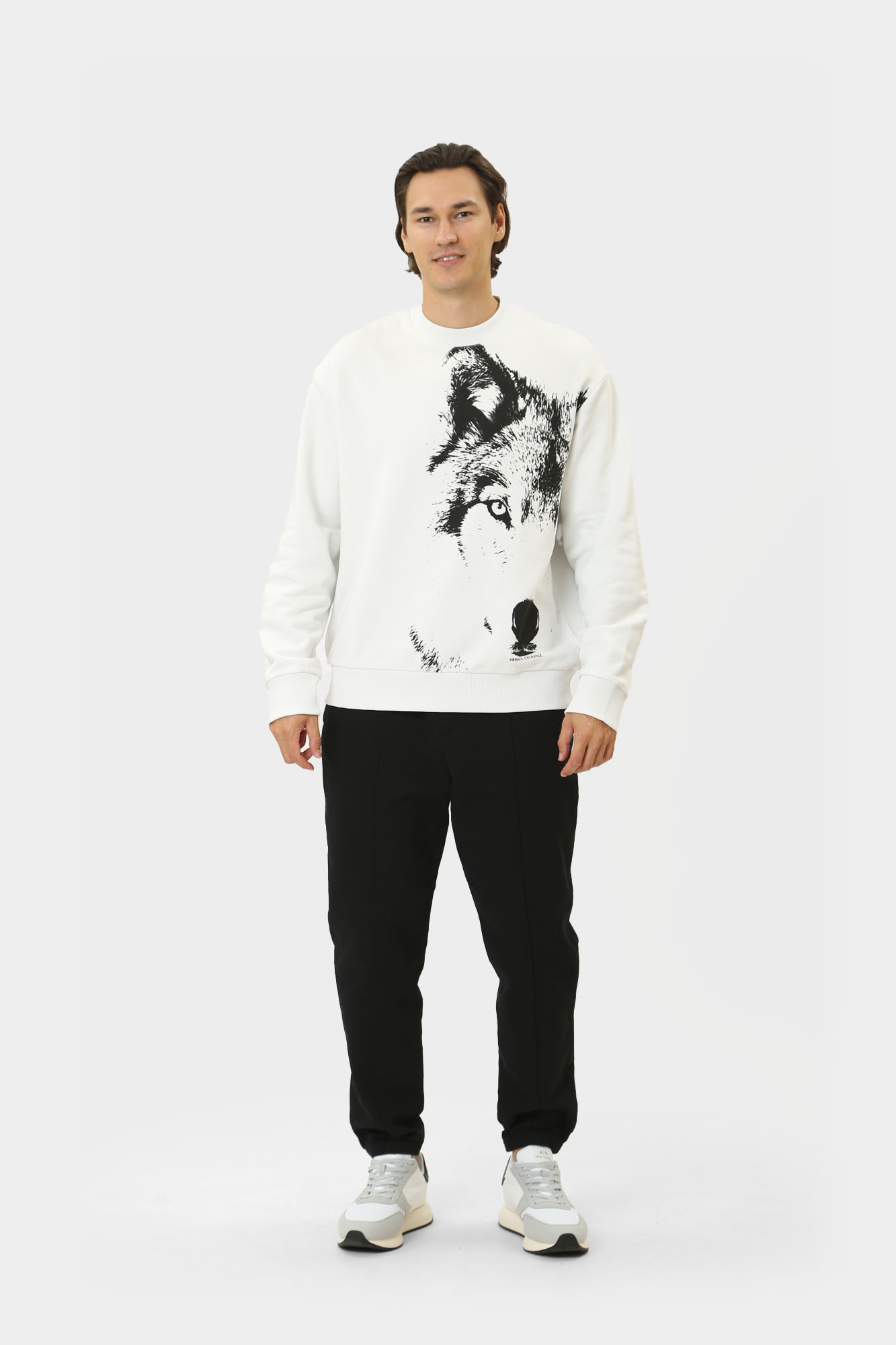XM000042_AF10858 Свитшот Armani Exchange Белый
