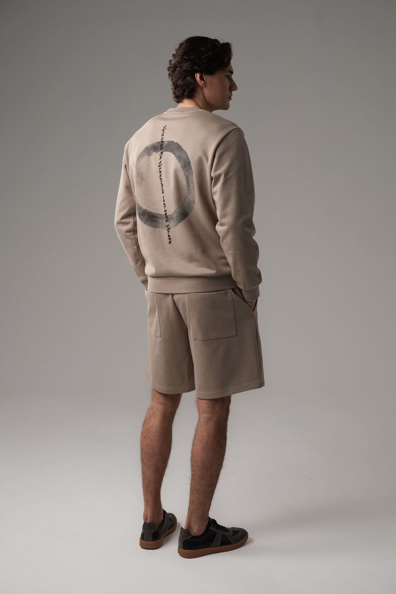 M-251-MA-20-8006 Шорты спортивные The Hills Бежевый