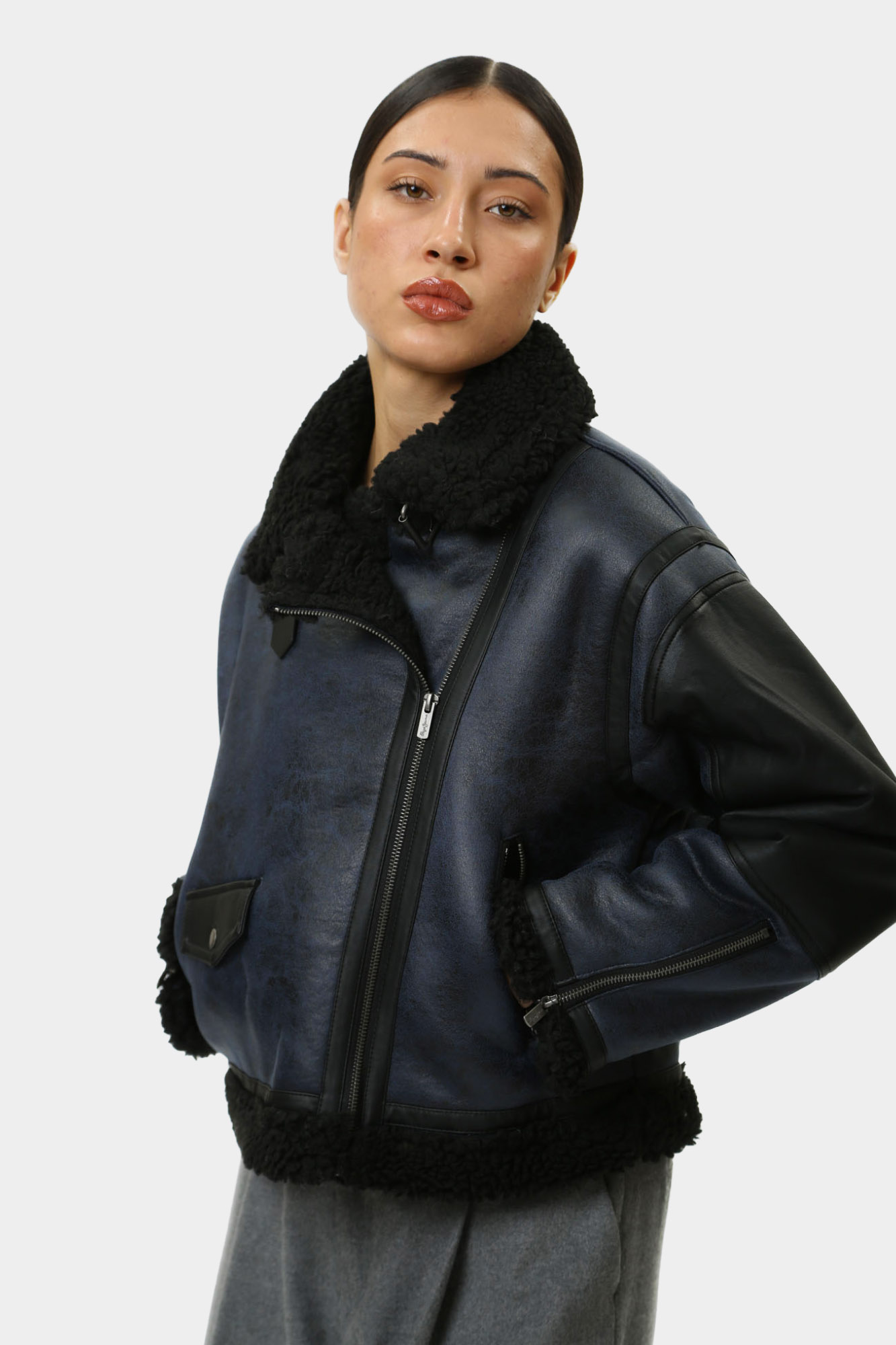 PL402452 дубленка pepe jeans