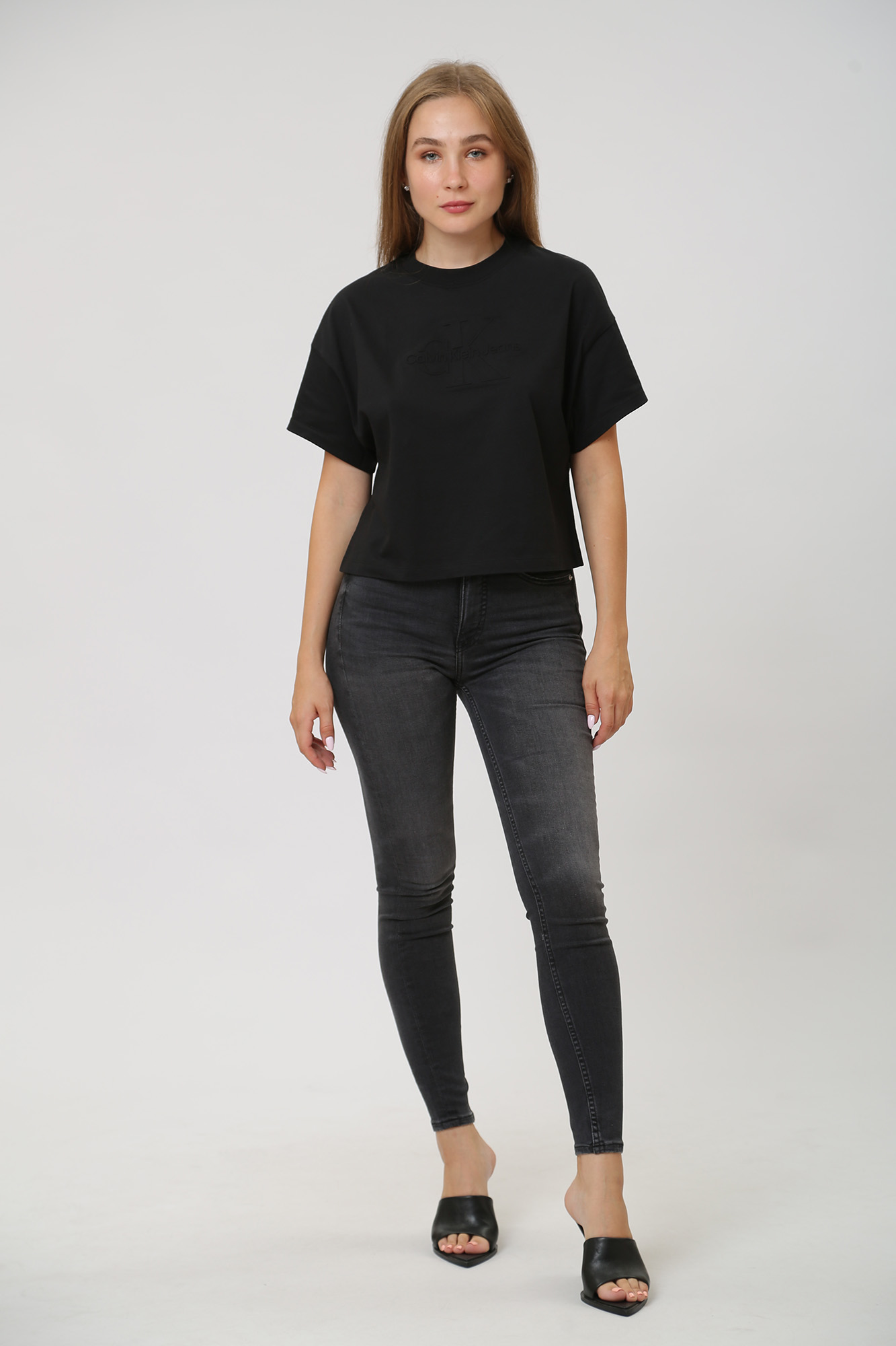 J20J221789 брюки джинсовые calvin klein jeans  calvin klein jeans 