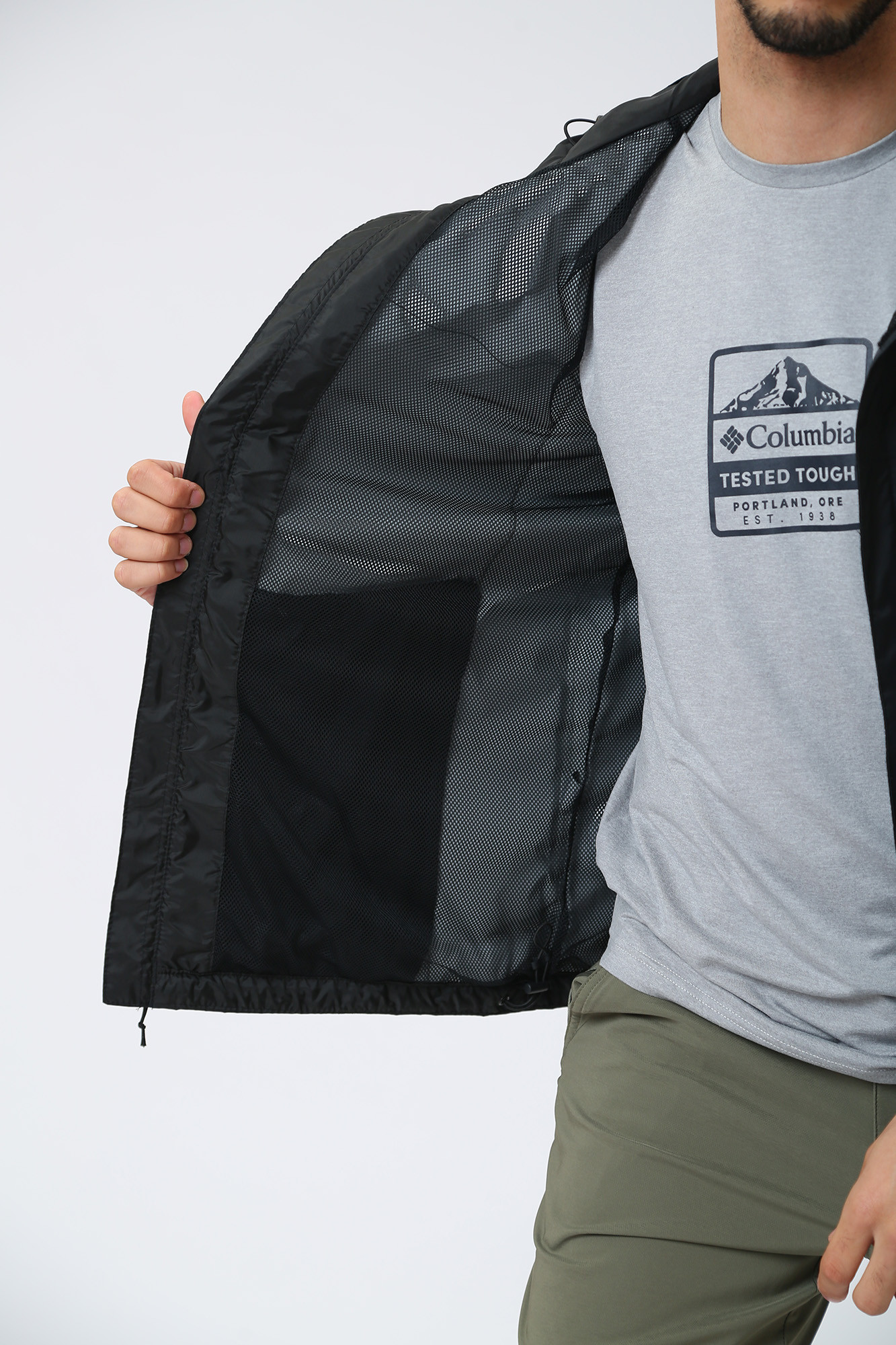 1533893-010 Ветровка Columbia Черный