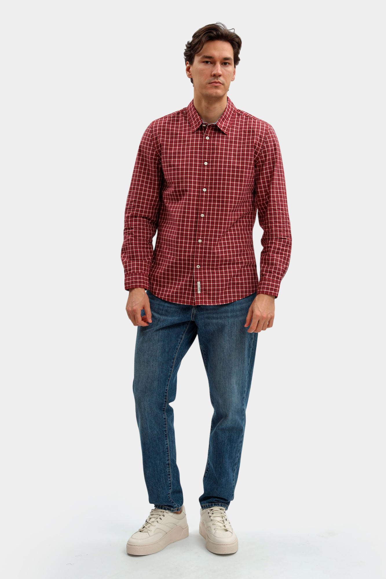 PM3090891 Рубашка Pepe Jeans Красный