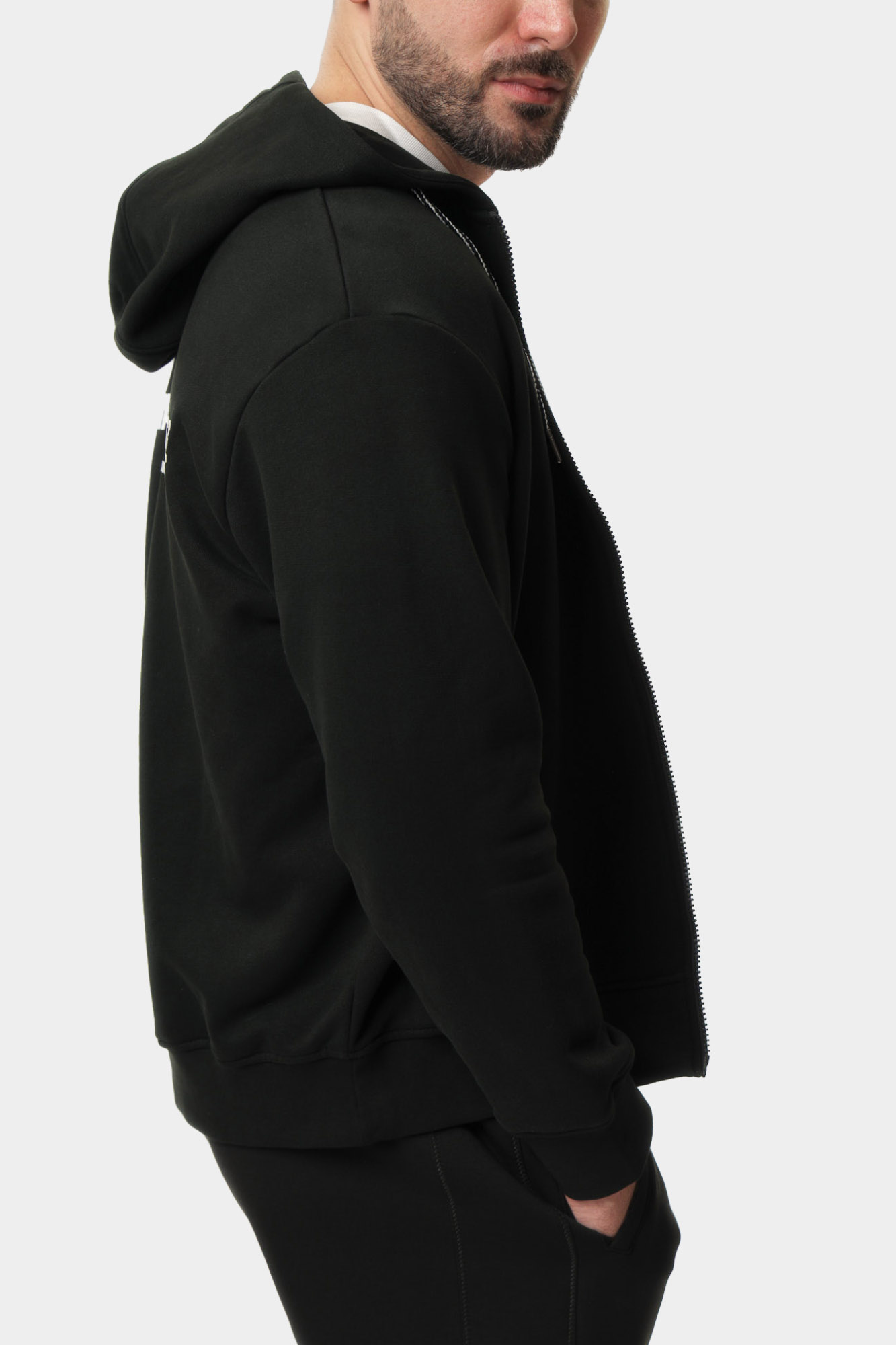 XM000223_AF12656 Толстовка с капюшоном Armani Exchange Черный