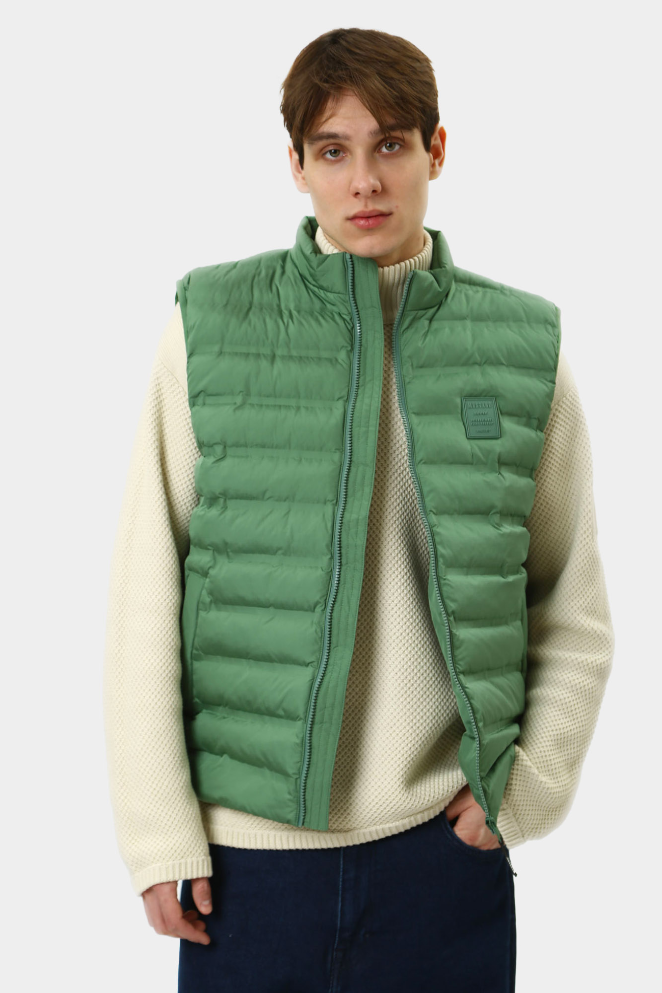 1016234 Жилет Mustang Зеленый