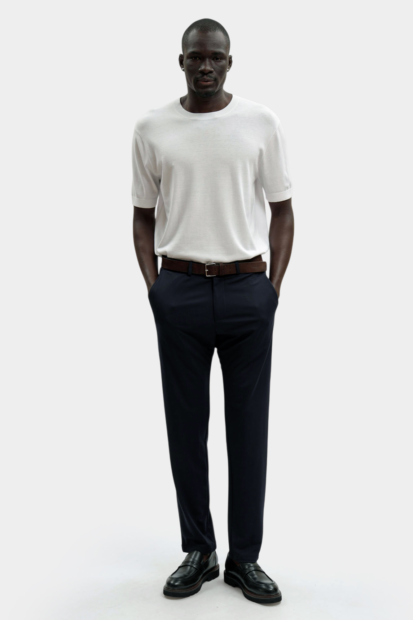 30100901_10100133 Брюки Strellson Синий