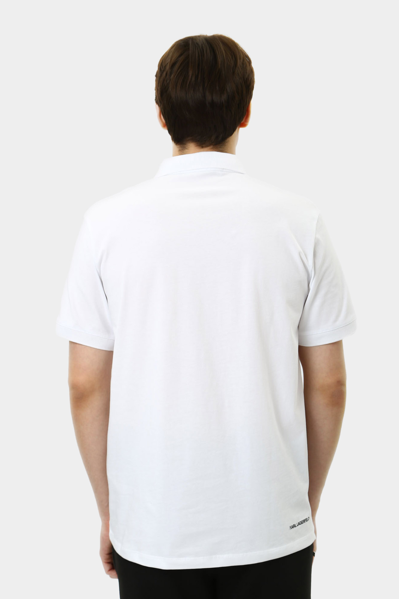 551225_745400 Поло Karl Lagerfeld Белый
