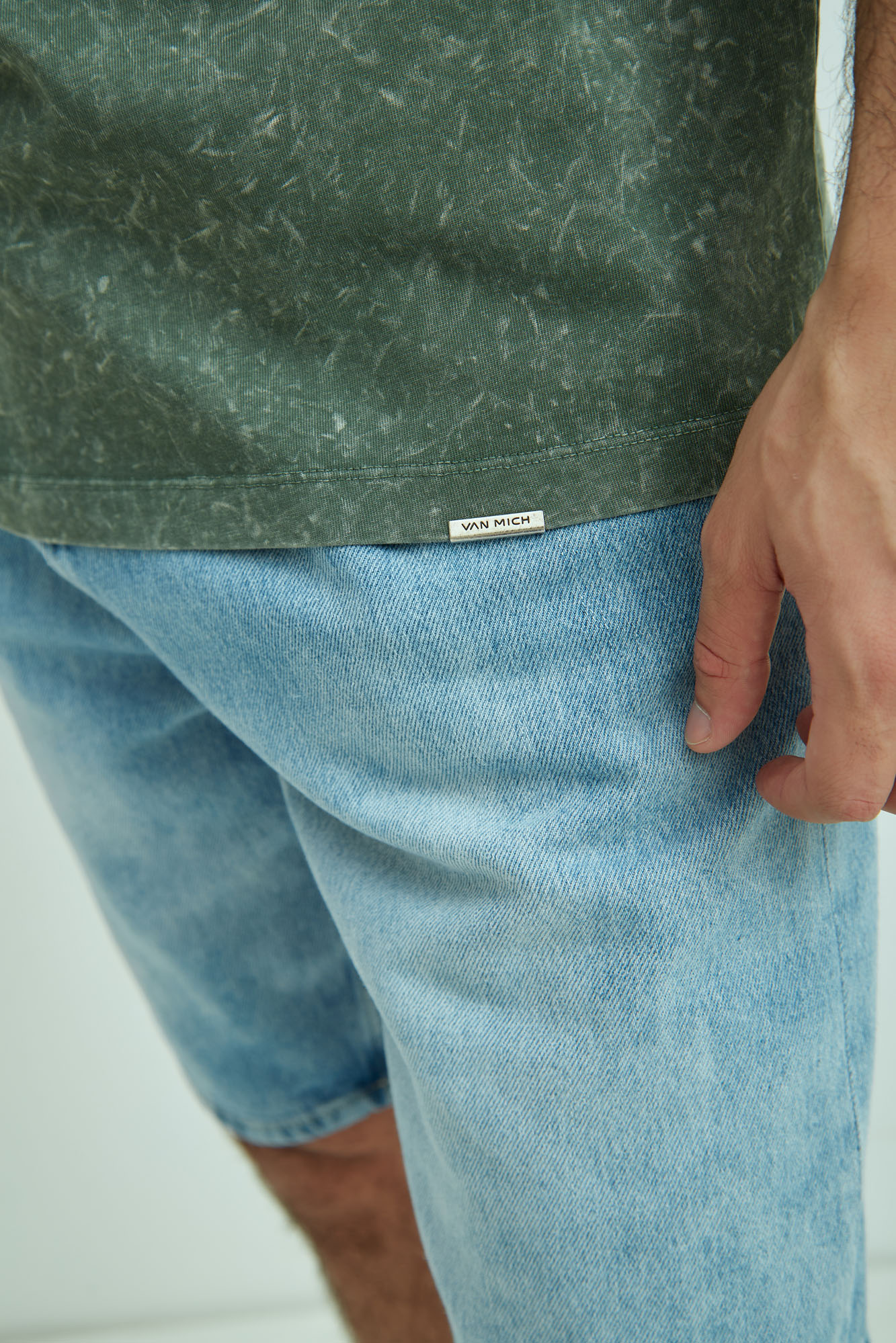 VM-ERK-22-069 Футболка Van Mich Зеленый