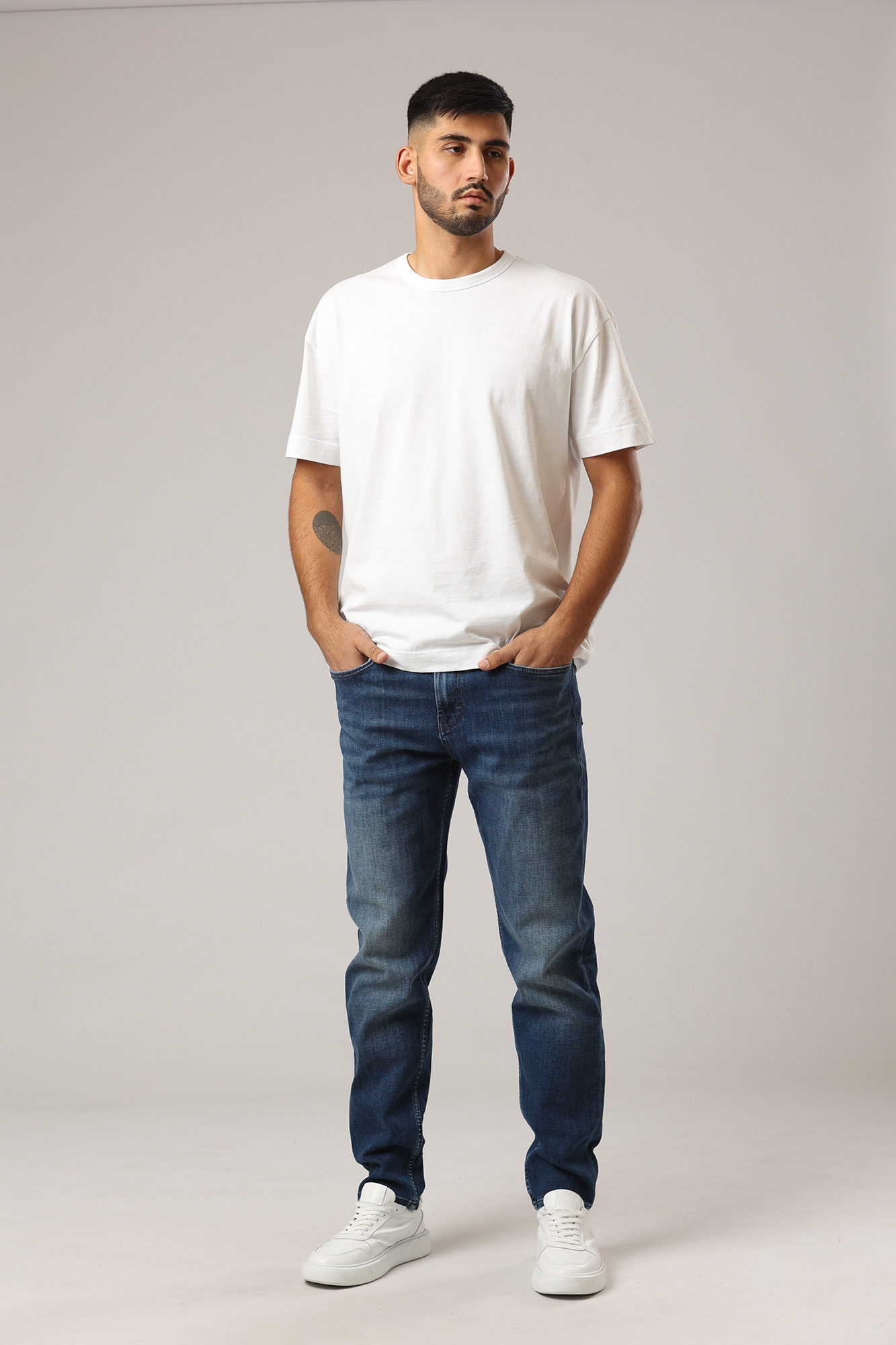 30030466_10013166 Джинсы Strellson Синий